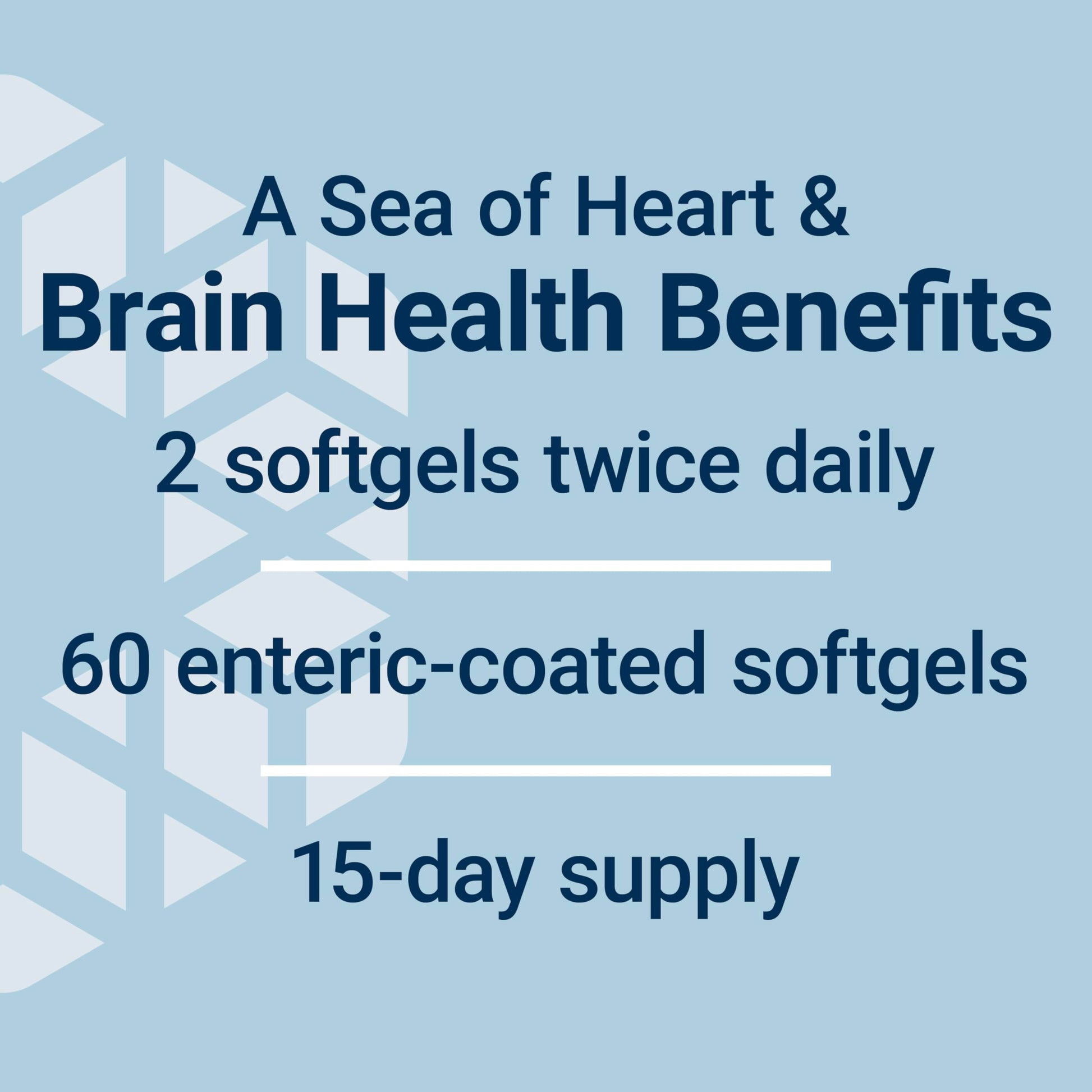 Life Extension Super Omega-3 EPA/DHA Fish Oil, Sesame Lignans & Olive Extract – Heart Health, Brain Health, Inflammation Health Support, Gluten-Free, Enteric-Coated, Non-GMO, 60 Softgels - Medaid International