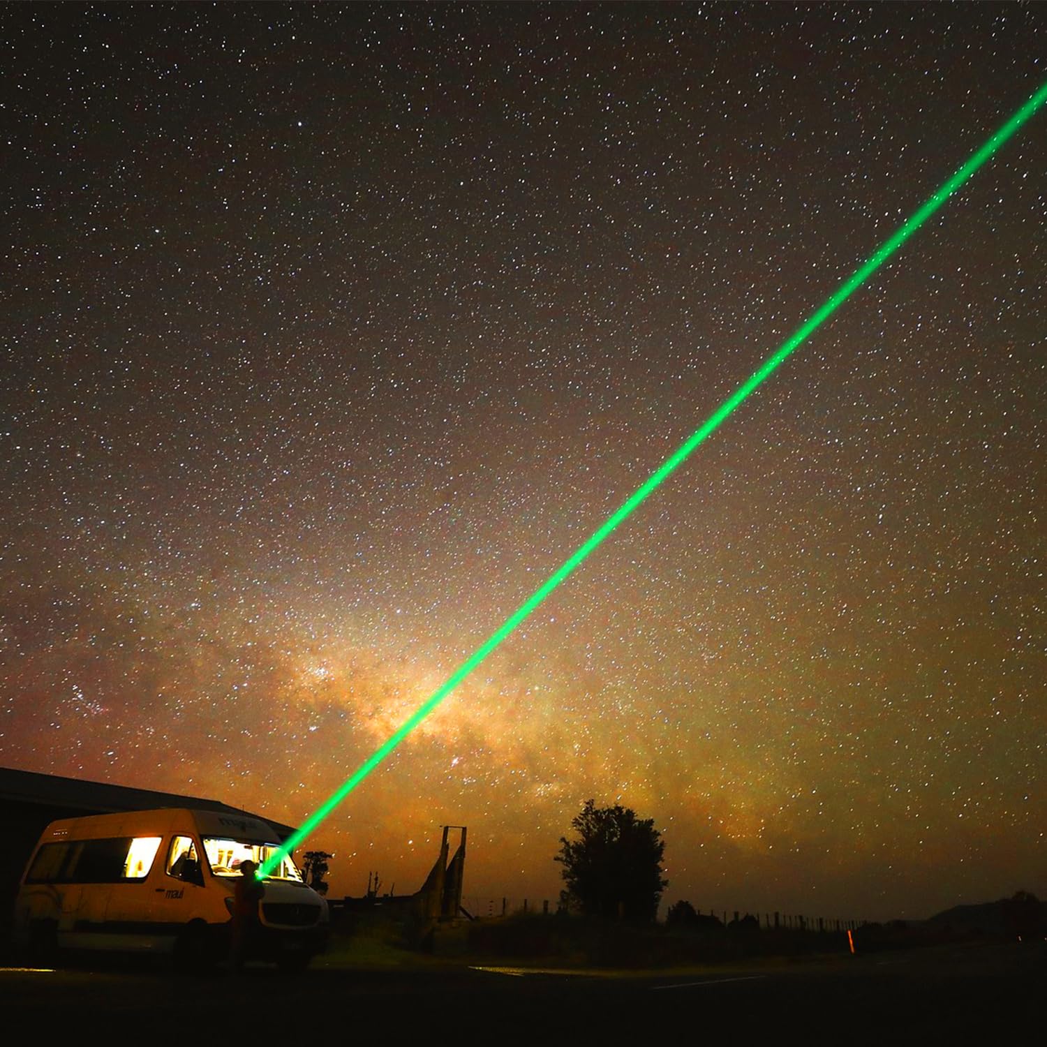 MIPREZT [Professional] Rechargeable Green Laser Pointer High Power Green Beam Laser Light Long Distance Range for TV/LED/LCD Screens Tactical Flashlights Presentation Office/Outdoors/Astronomic [001] - Medaid International