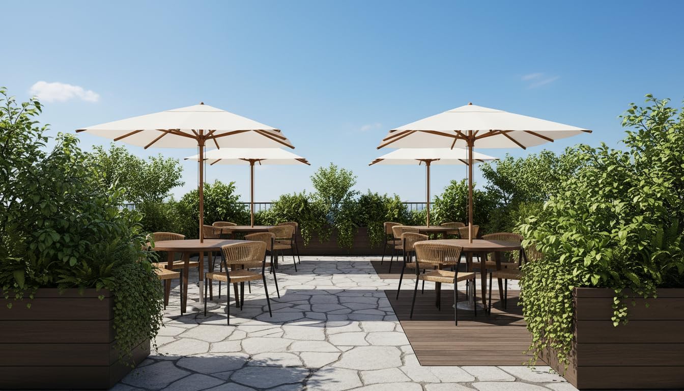 Set of 3 Outdoor Chairs