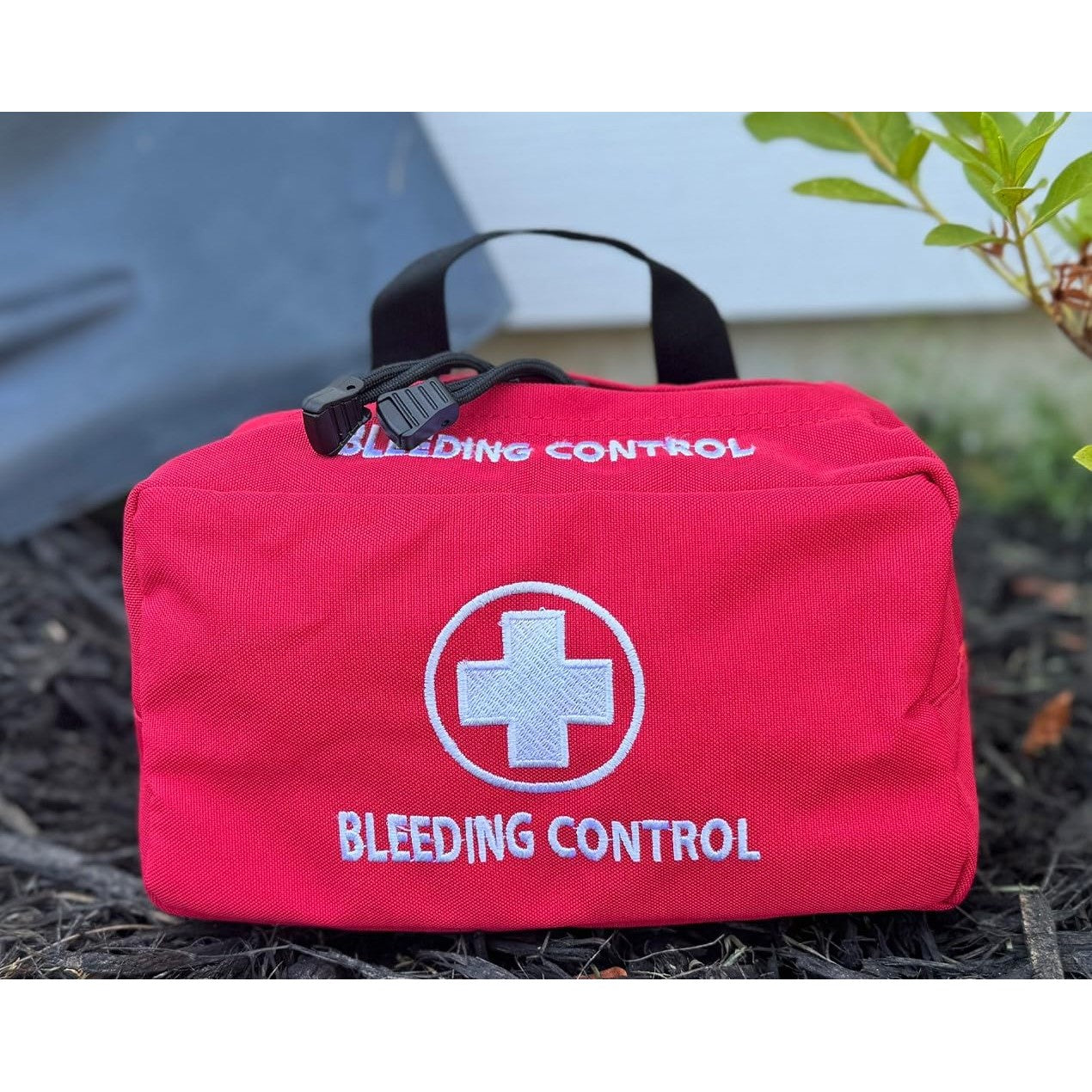 Stop The Bleed Dual Kit - Public Access for Bleeding Control IFAK, Sized to Fit in an AED Cabinet Red Case with Two Complete Modules from The Rescue Essentials Brand