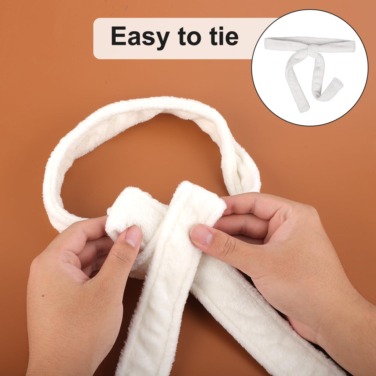 KASTWAVE Robe Belt, Soft Flannel Robe Tie Replacement Bathrobe Belt for Men Women