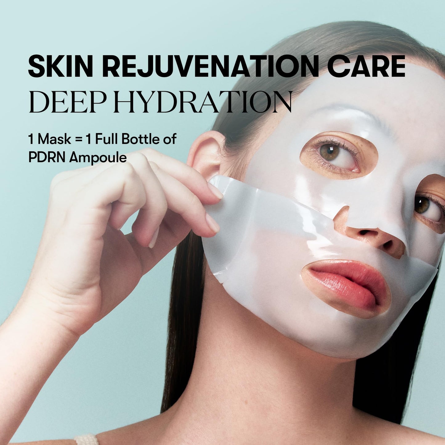 VT COSMETICS PDRN Hydrogel Mask(33gx4ea), Intensive Nourishing & Rejuvenating Overnight Mask, Skin Repair, Elasticity Boost, Hydrating & Plumping, Korean Skincare - Medaid International