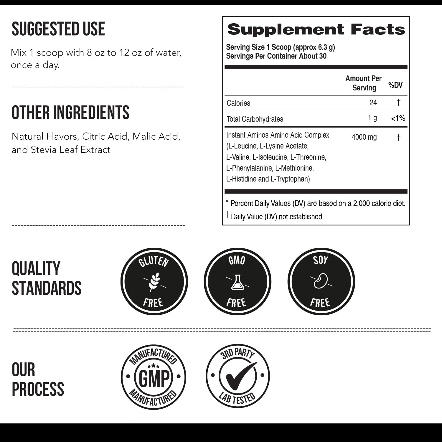 Instant Aminos - EAA+BCAA - 10 Essential Amino Acids Supplement - Rapid Absorption, Zero Digestion - Supports Lean Muscle, Recovery & Aging - 321% DIAAS Protein Score - Wild Berry (30 Servings) - Medaid International