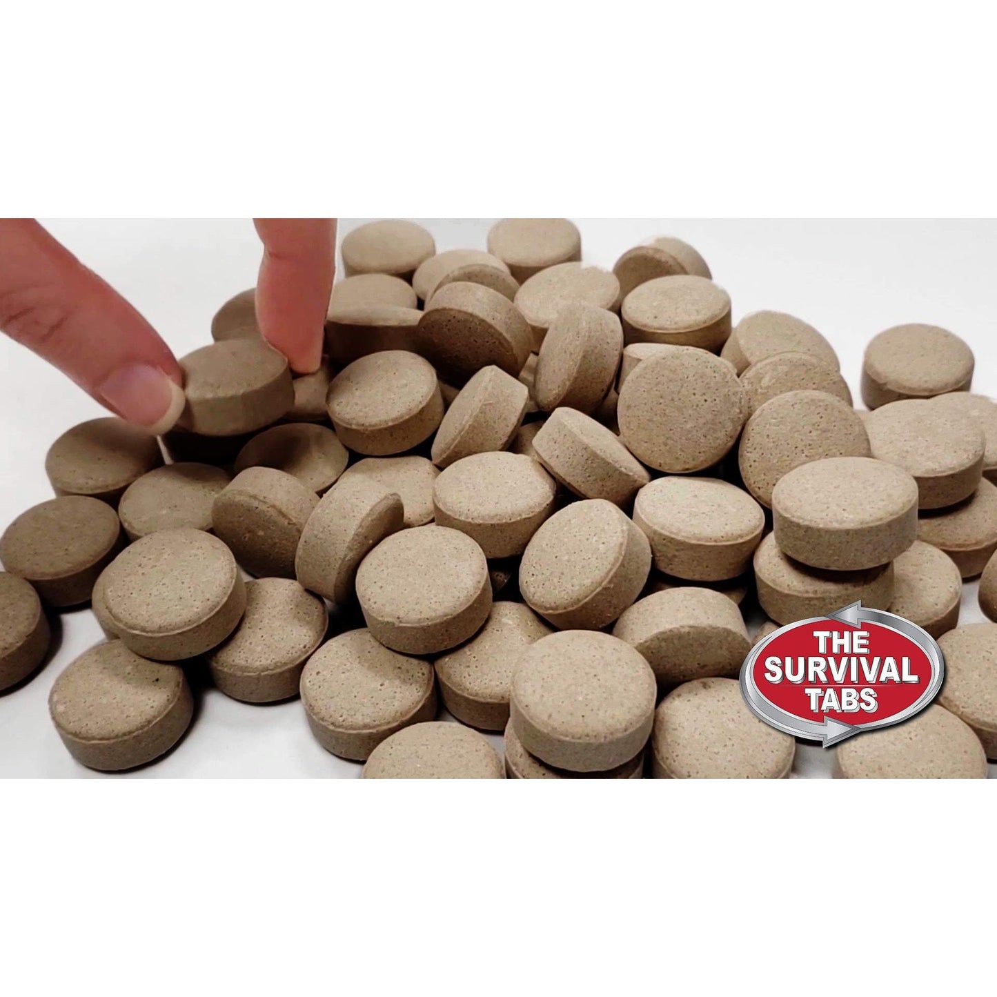 Survival Tabs - 60 day Survival Food Supply - Gluten Free and Non-GMO 25 Years Shelf Life (4 x 180 tabs/Bottle - Chocolate)