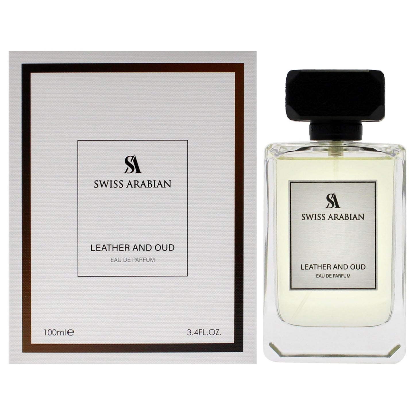 Swiss Arabian Leather And Oud for Unisex - 3.4 oz EDP Spray - Medaid International