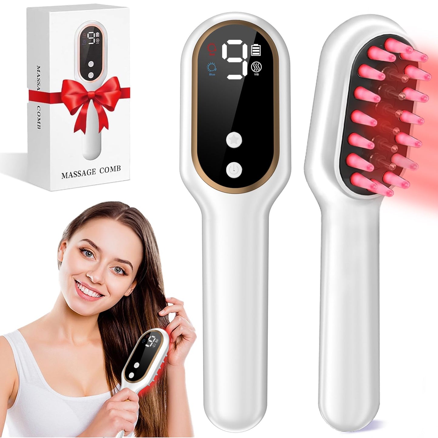 Laser Hair Growth Comb - Handheld Laser Hair Growth Comb - Medaid International