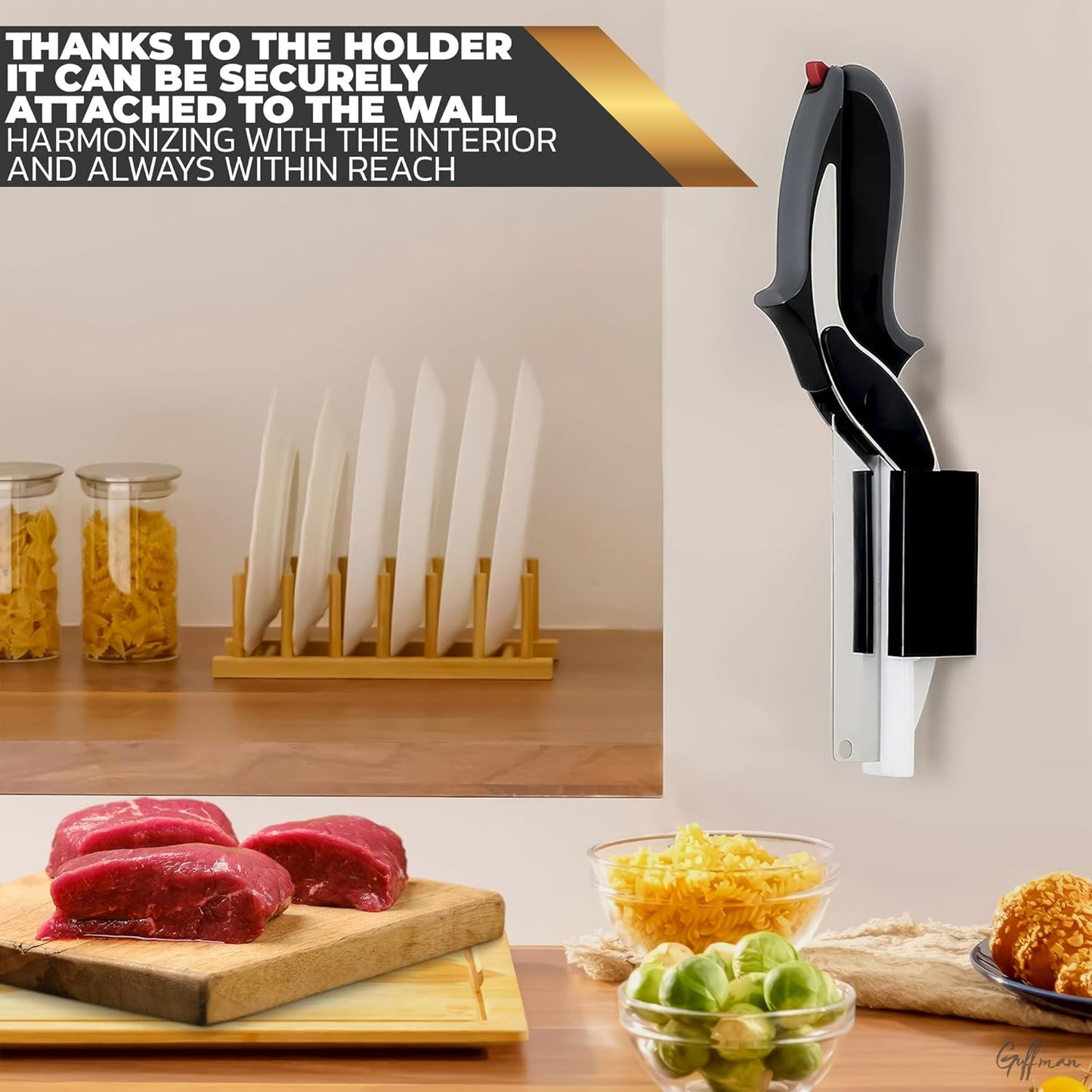 Kitchen Double Scissors
