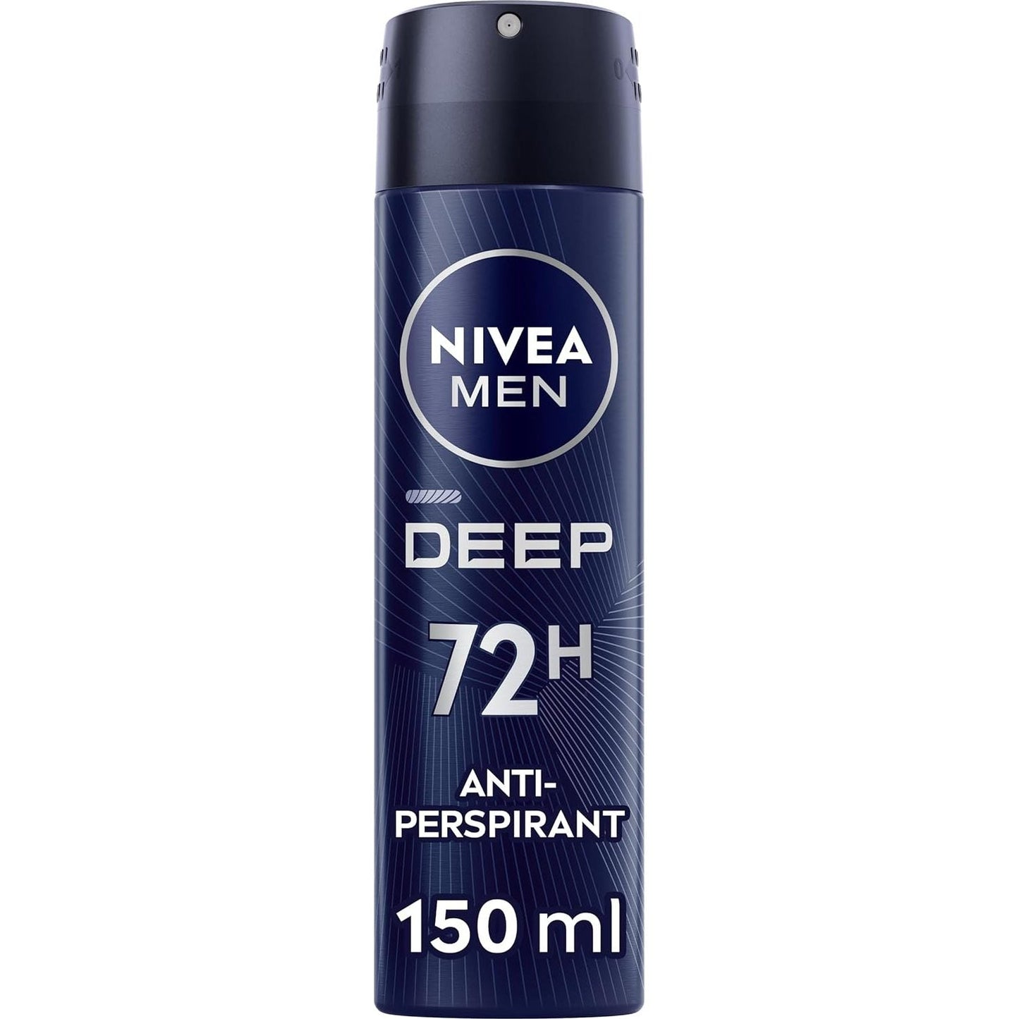 NIVEA MEN Deep MaxxTech Darkwood Spray 150ml, with Black Carbon, 72H Odor & Sweat Protection, Warm Darkwood Scent - Medaid International
