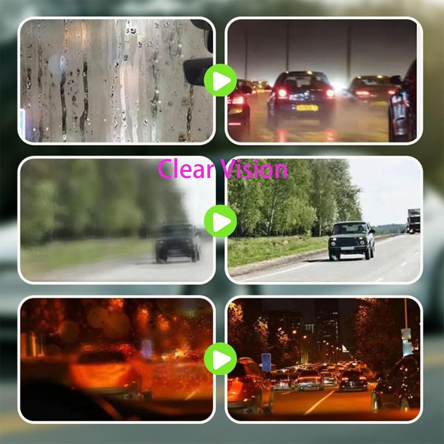 Car Glass Oil Film