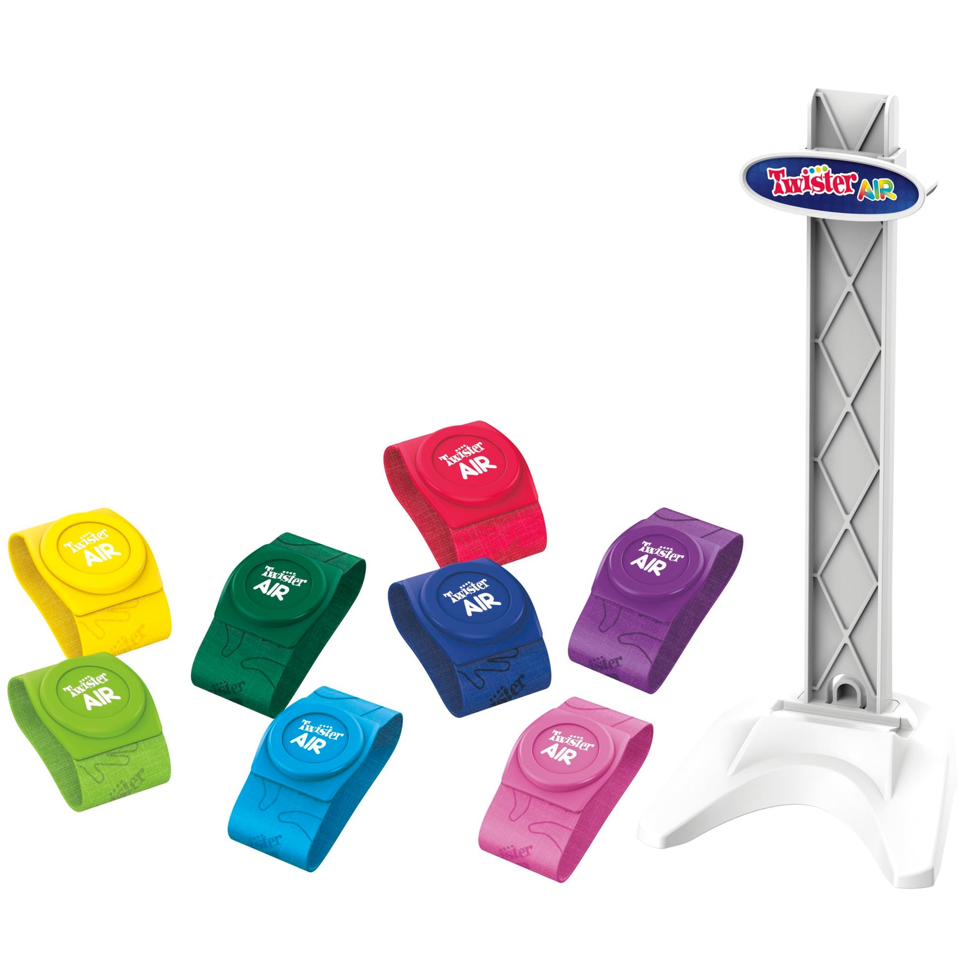 Hasbro Gaming Twister Air Game | AR App Play Game with Wrist and Ankle Bands | Links to Smart Devices | Active Party Games for Kids and Adults | Ages 8+ | for 1+ Players - Medaid International
