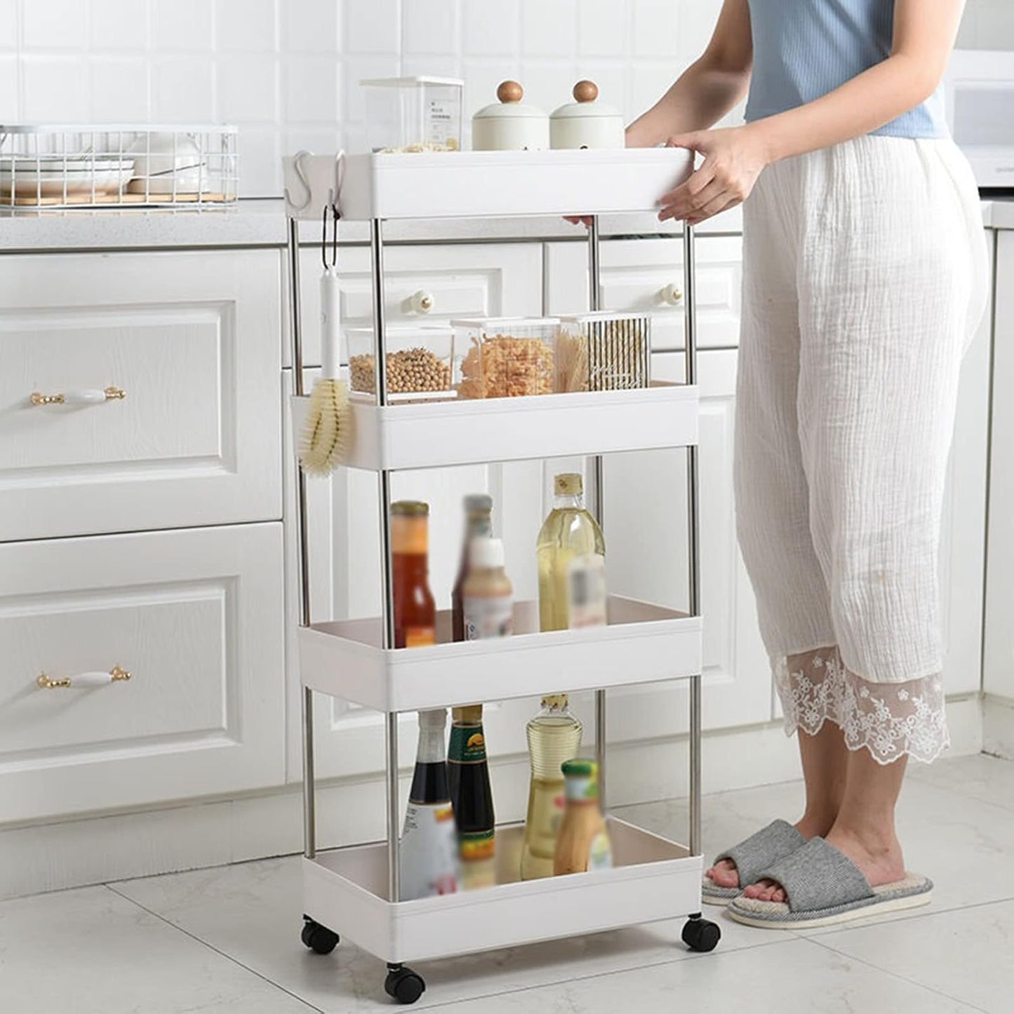 Multifunctional Storage Cart