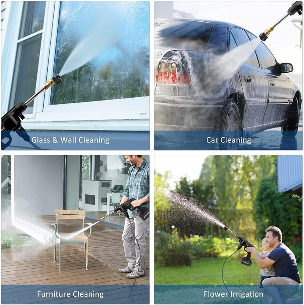 Electric High Pressure Water Spray | Rechargeable