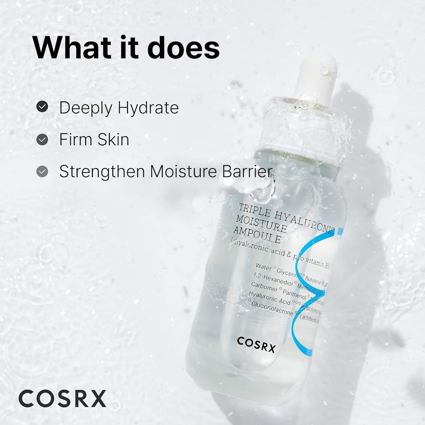 cosrx-hydrium-triple-hyaluronic-moisture-ampoule-40-ml - Medaid International