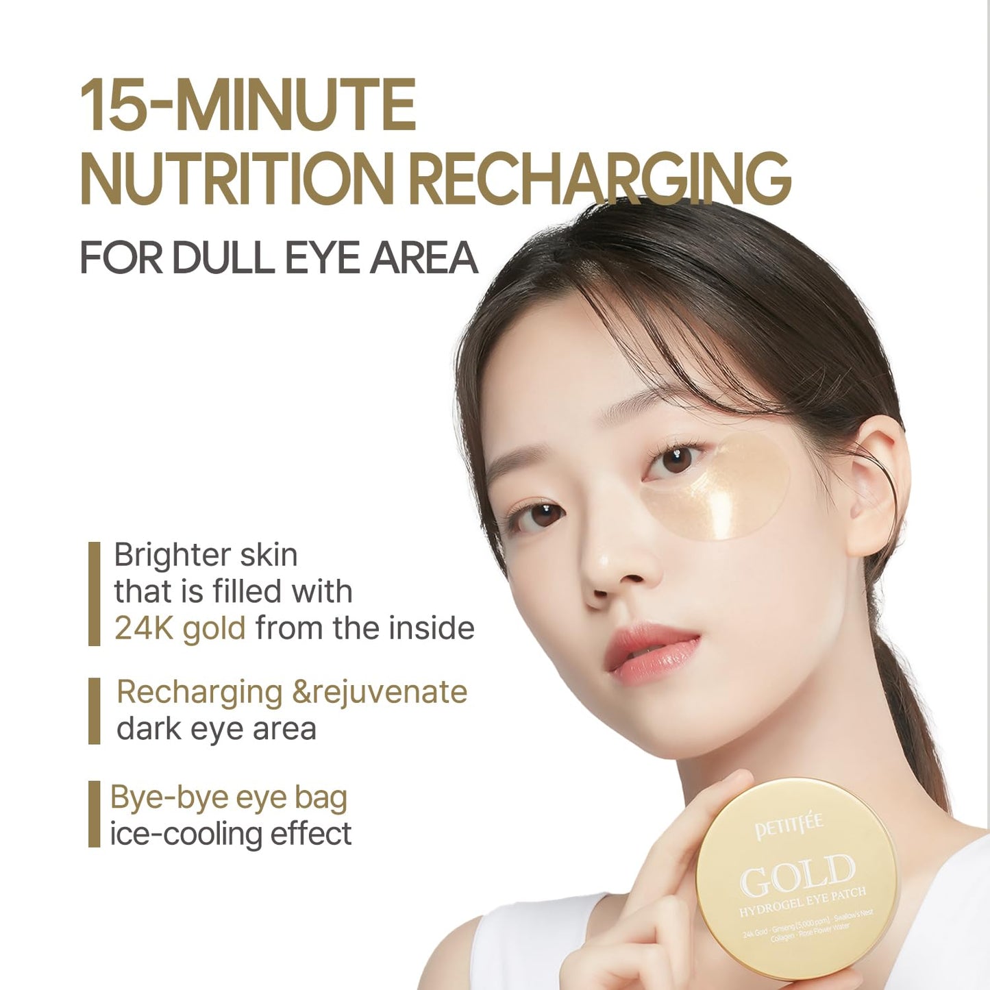 Gold Hydrogel Eye Patch 60ea (30pairs) - Medaid International