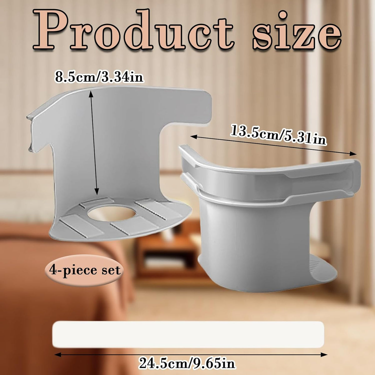 Set of 4 Bed Sheet Clips