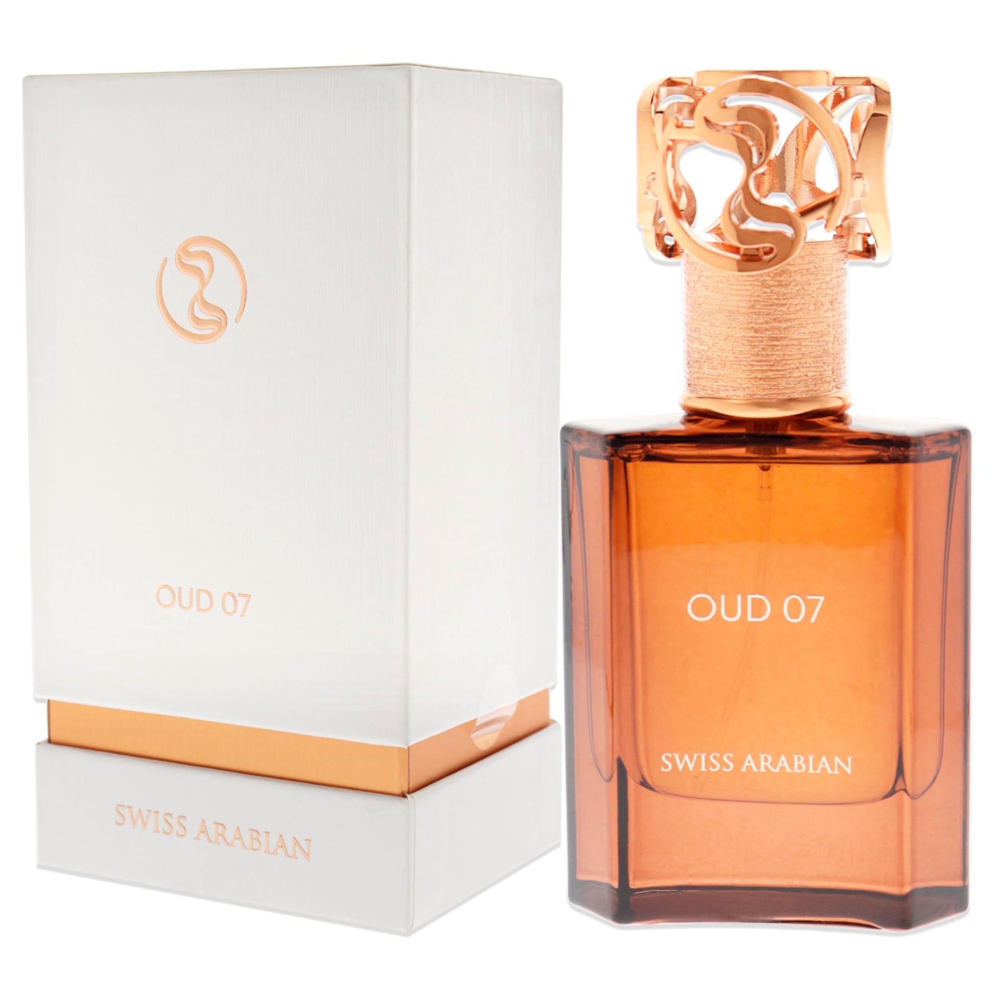 Swiss Arabian Oud 07 - Luxury Products From Dubai - Long Lasting, Addictive Personal EDP Spray Fragrance - Seductive Signature Aroma - 1.7 Oz - Medaid International