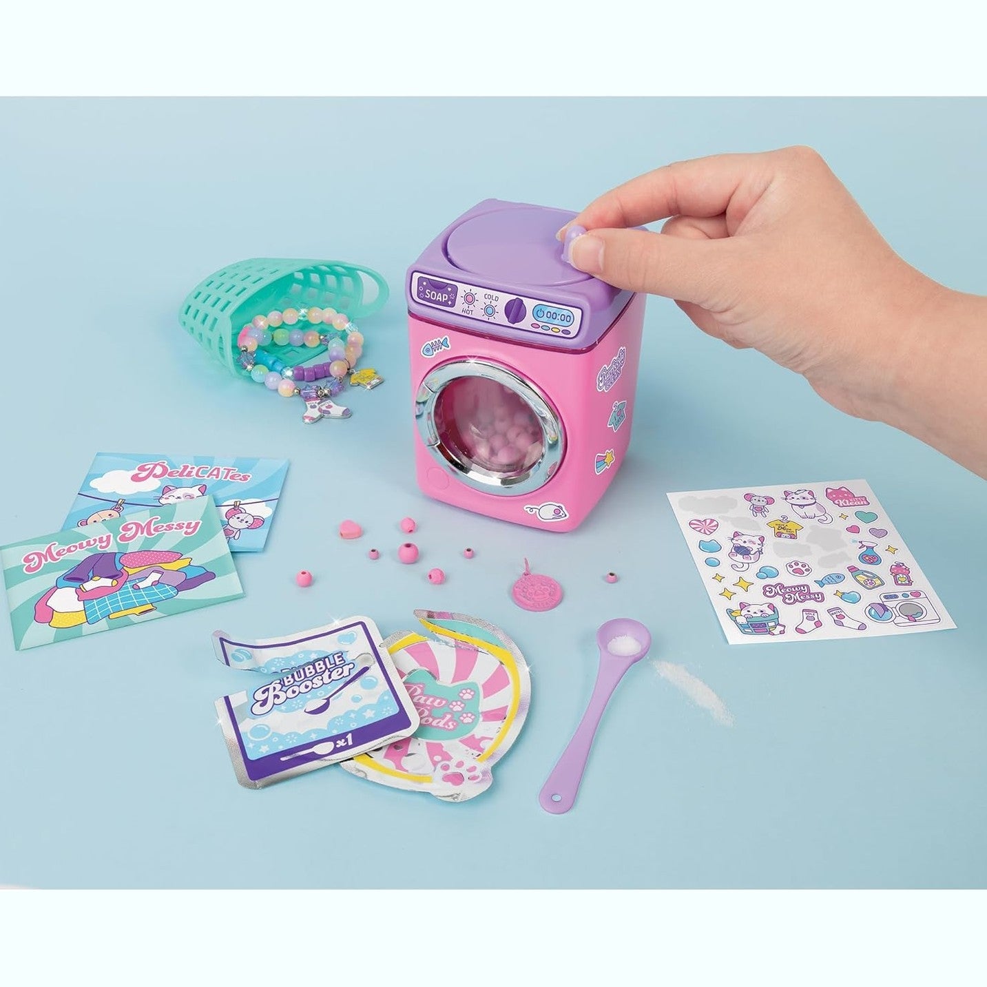 Purr-FECT Wash 'N Bead Bracelets - 141pc - Medaid International