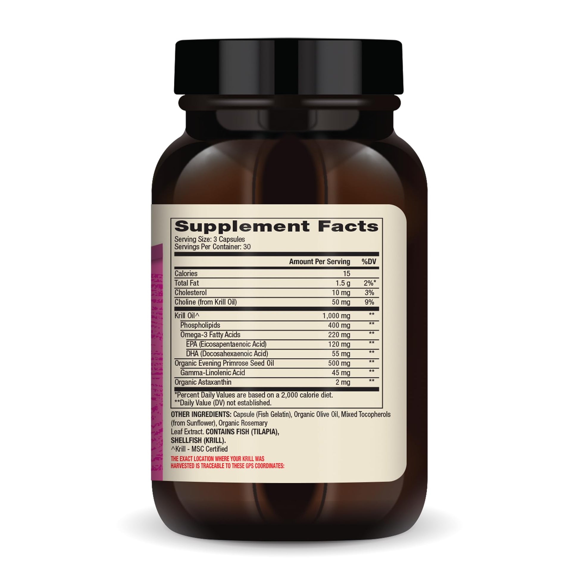 Dr. Mercola Krill Oil for Women - 2 mg Astaxanthin - MSC Certified Sustainable - Supports Brain, Skin & Immune Systems - with Omega-3s - Non-GMO, Gluten-Free & Soy-Free - 90 Capsules (30 Servings) - Medaid International