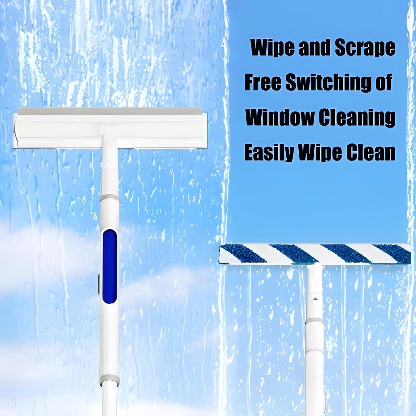 Dual-Sided Expandable Spray Window Cleaner