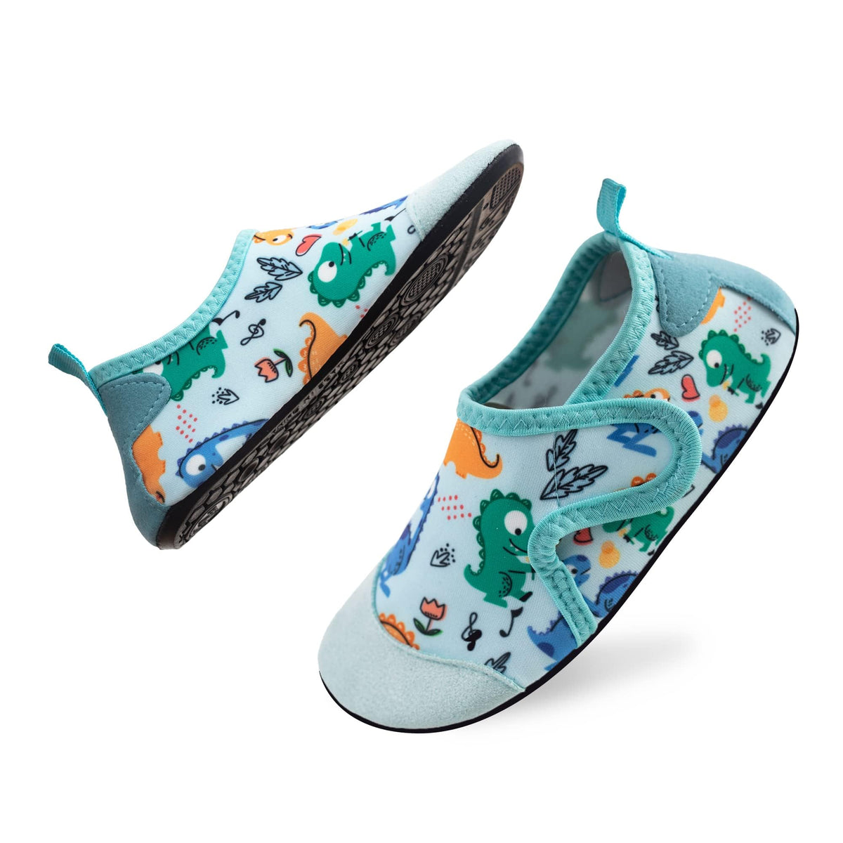 TERRIFI Kids Water Shoes: Lightweight Non-Slip Beach Pool Shoes for Boys and Girls - Breathable shoes for Children, Fast-Drying Water Shoes with 6.45inch Inner Length