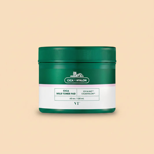 VT CICA MILD TONER PAD (60ea, 130ml)