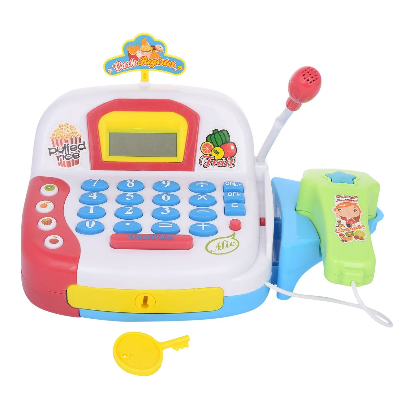 (Net)Cash Register With Accessories And Sound Dromader
