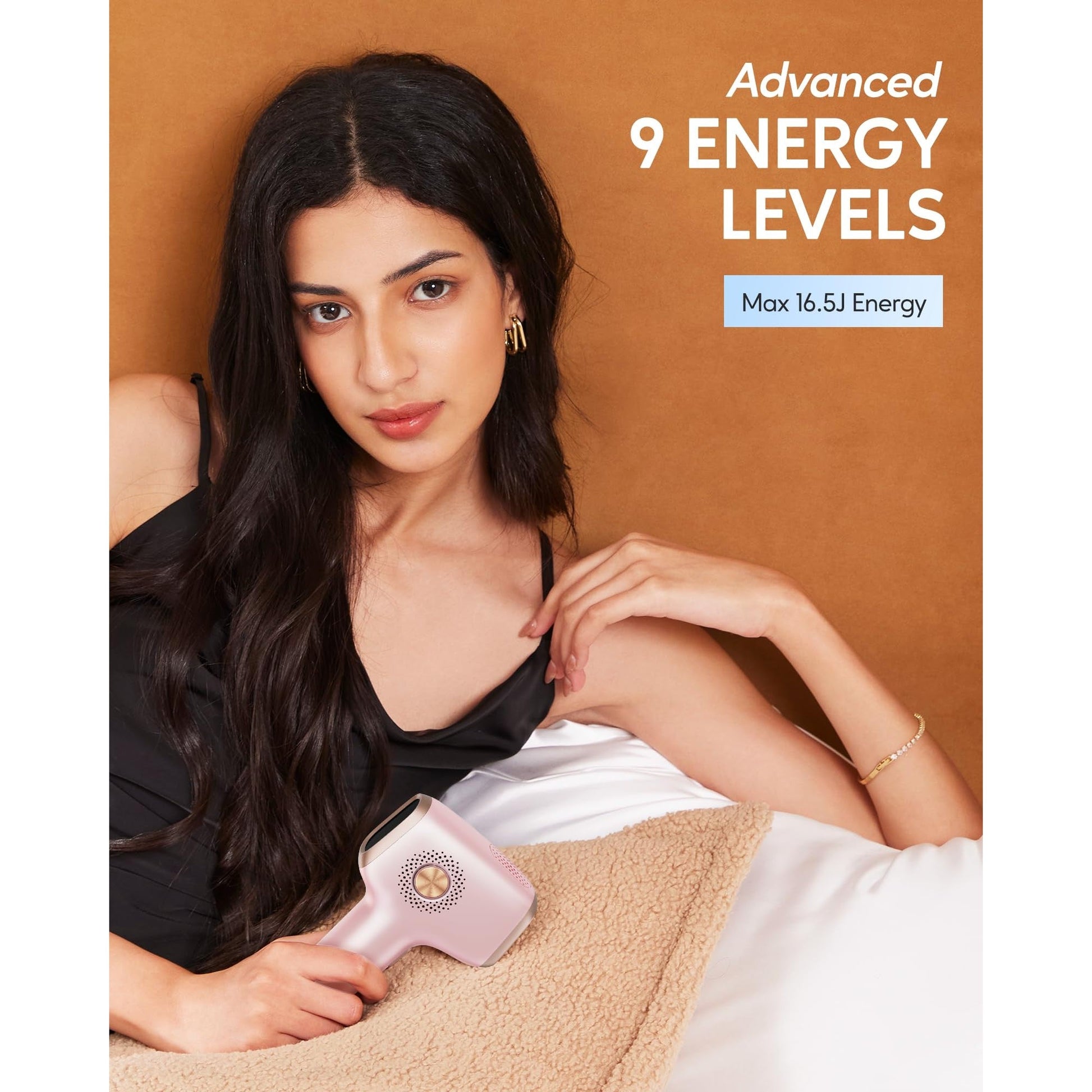 INNZA IPL Hair Removal with Ice Cooling Care Function for Women,Long-Lasting Results,999,999 Flashes Painless IPL Hair Remover, Hair Removal Device for Armpits Legs Arms Bikini Line - Medaid International
