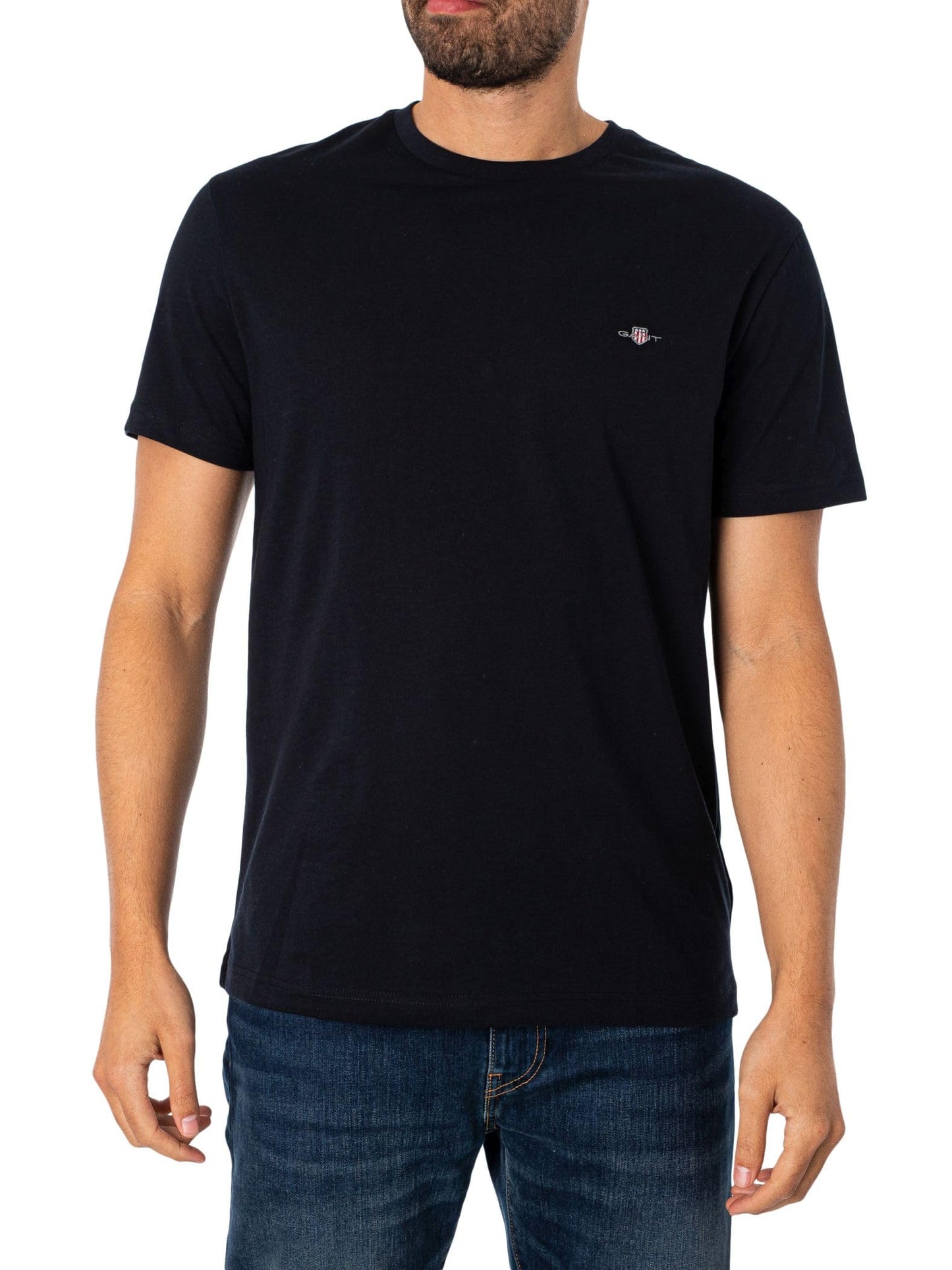 GANT mens Regular, Black, X-Large - Medaid International