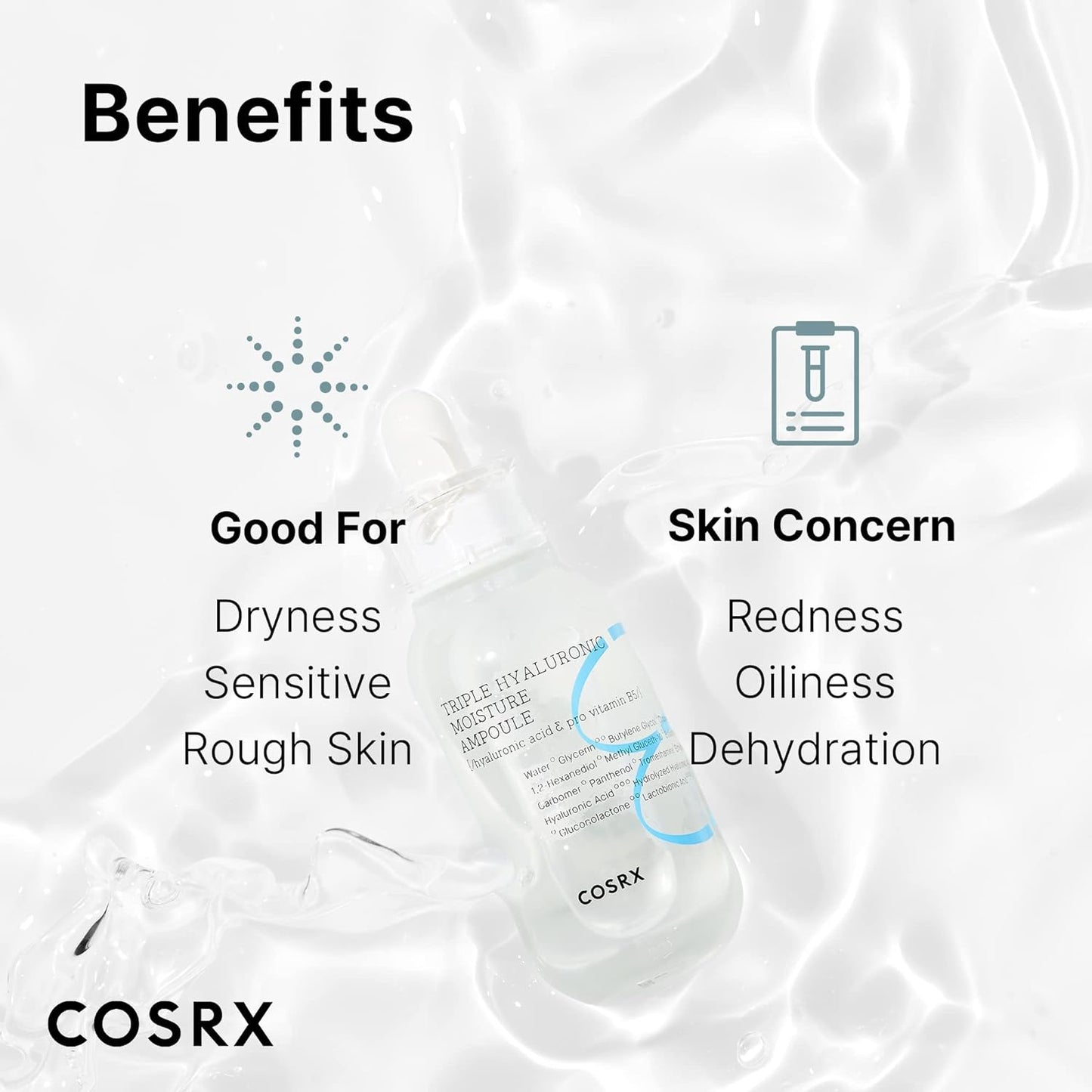 cosrx-hydrium-triple-hyaluronic-moisture-ampoule-40-ml - Medaid International