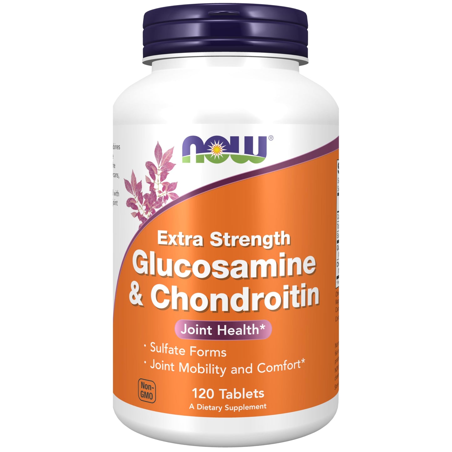 NOW Foods Supplements, Glucosamine & Chondroitin Extra Strength, Sulfate Forms, 120 Tablets - Medaid International