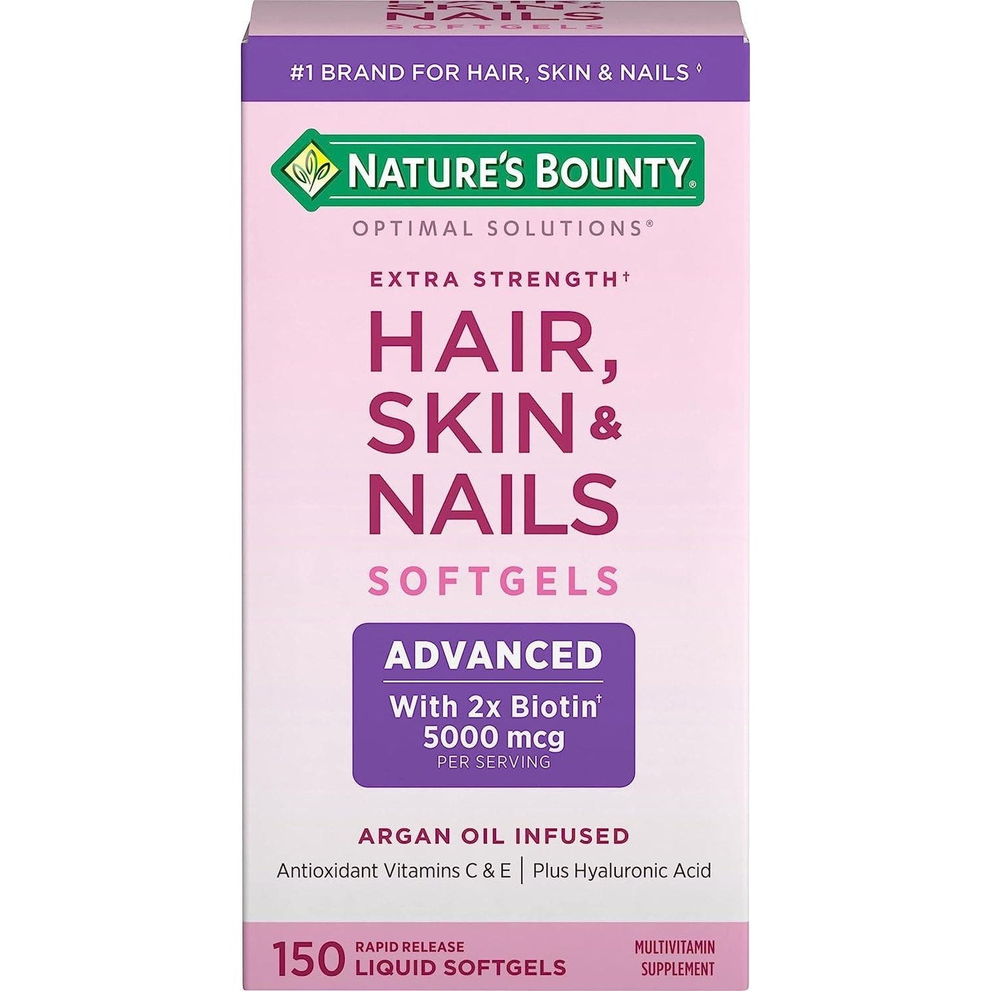 Nature’S Bounty Hair, Skin & Nails “ 150 Tablets - Medaid International
