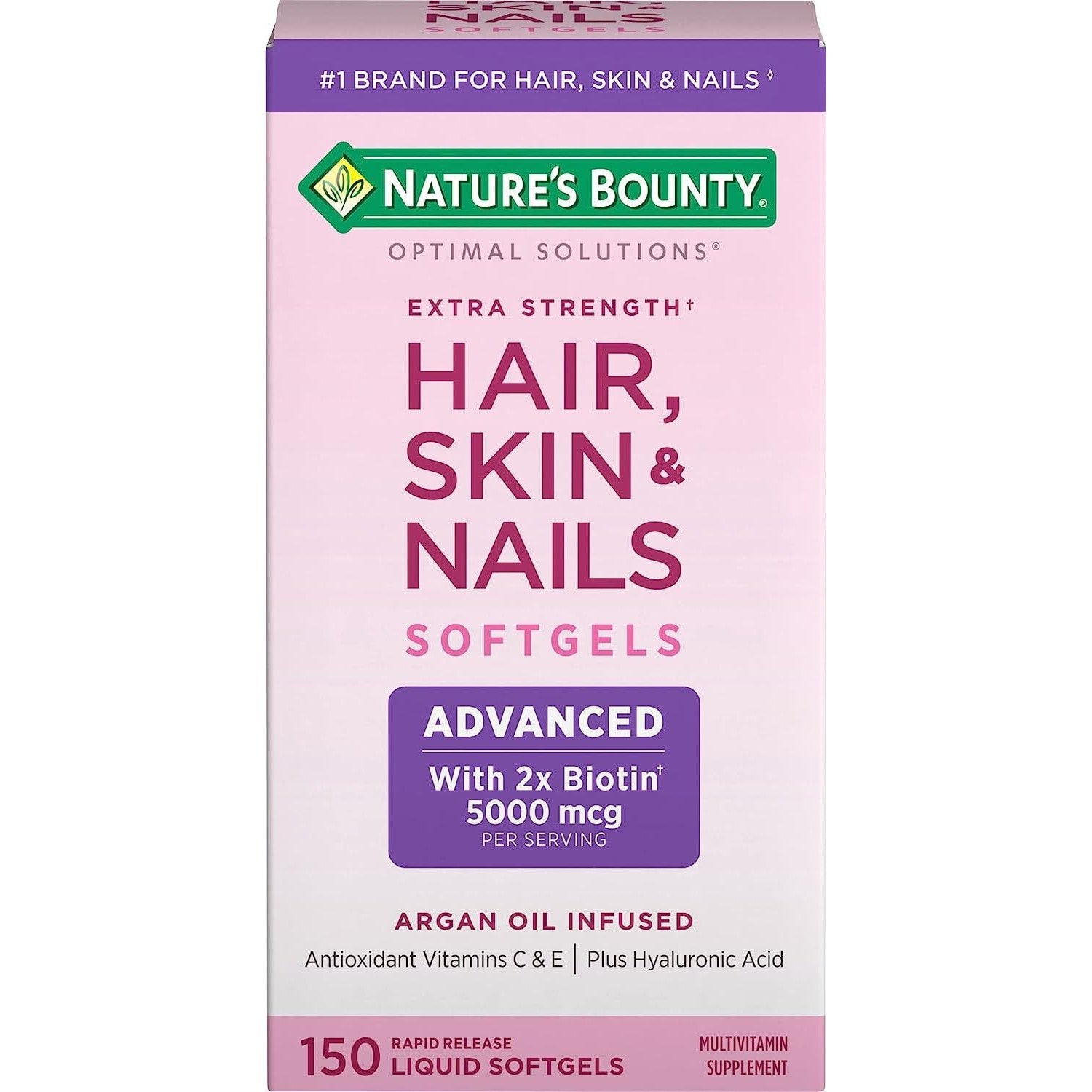 Nature’S Bounty Hair, Skin & Nails “ 150 Tablets - Medaid International