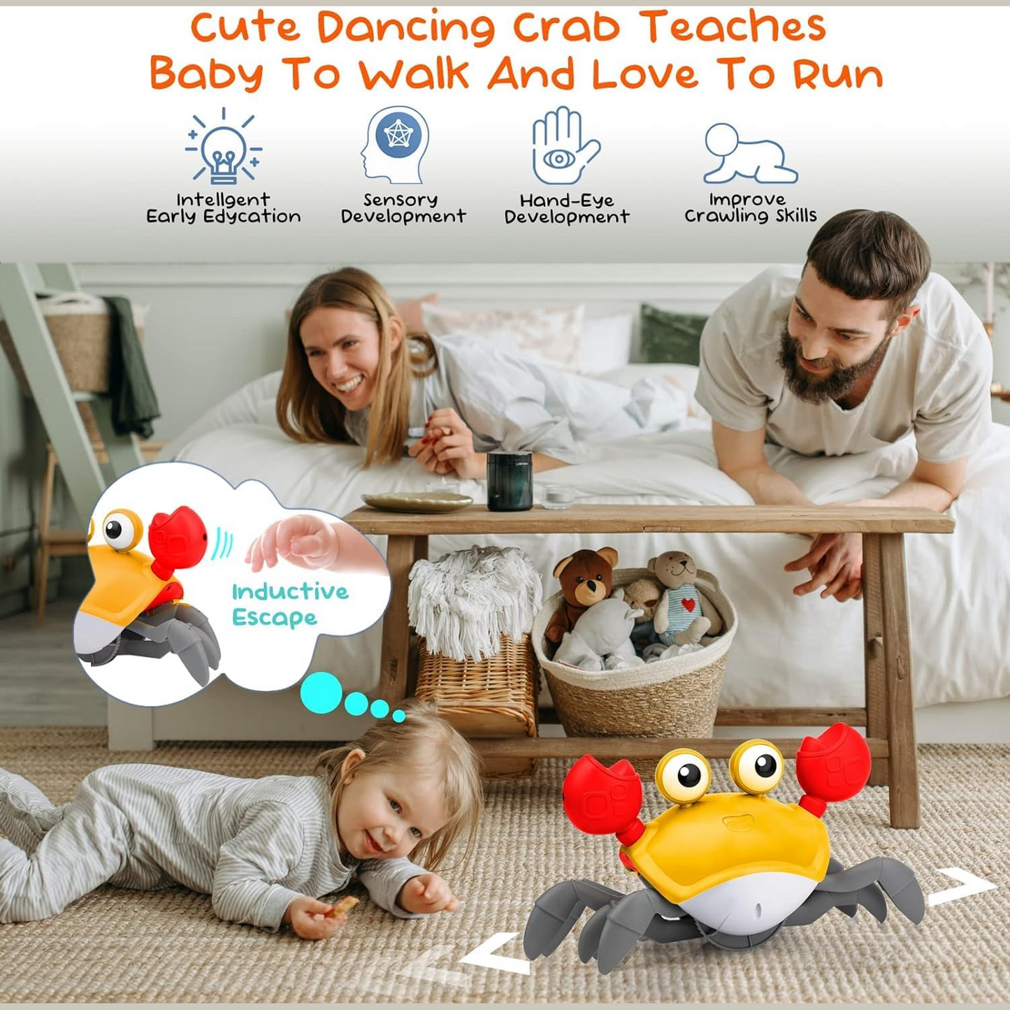 FunBlast Crawling Crab Toy for Kids