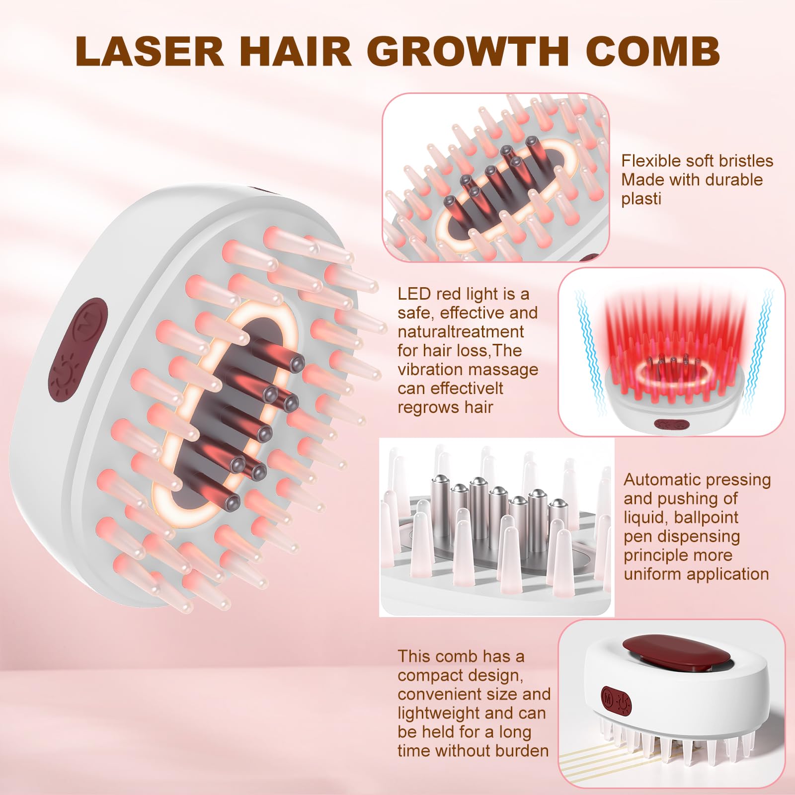 Laser Hair Growth Comb - Medaid International