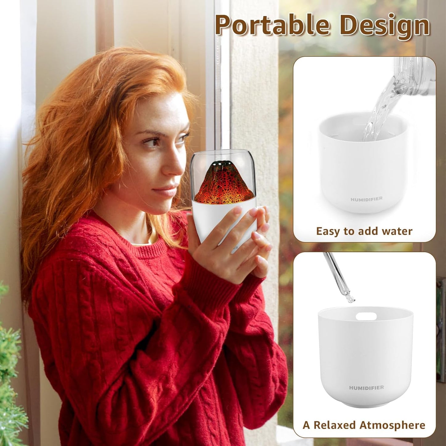 Flame Essential Oil Diffuser