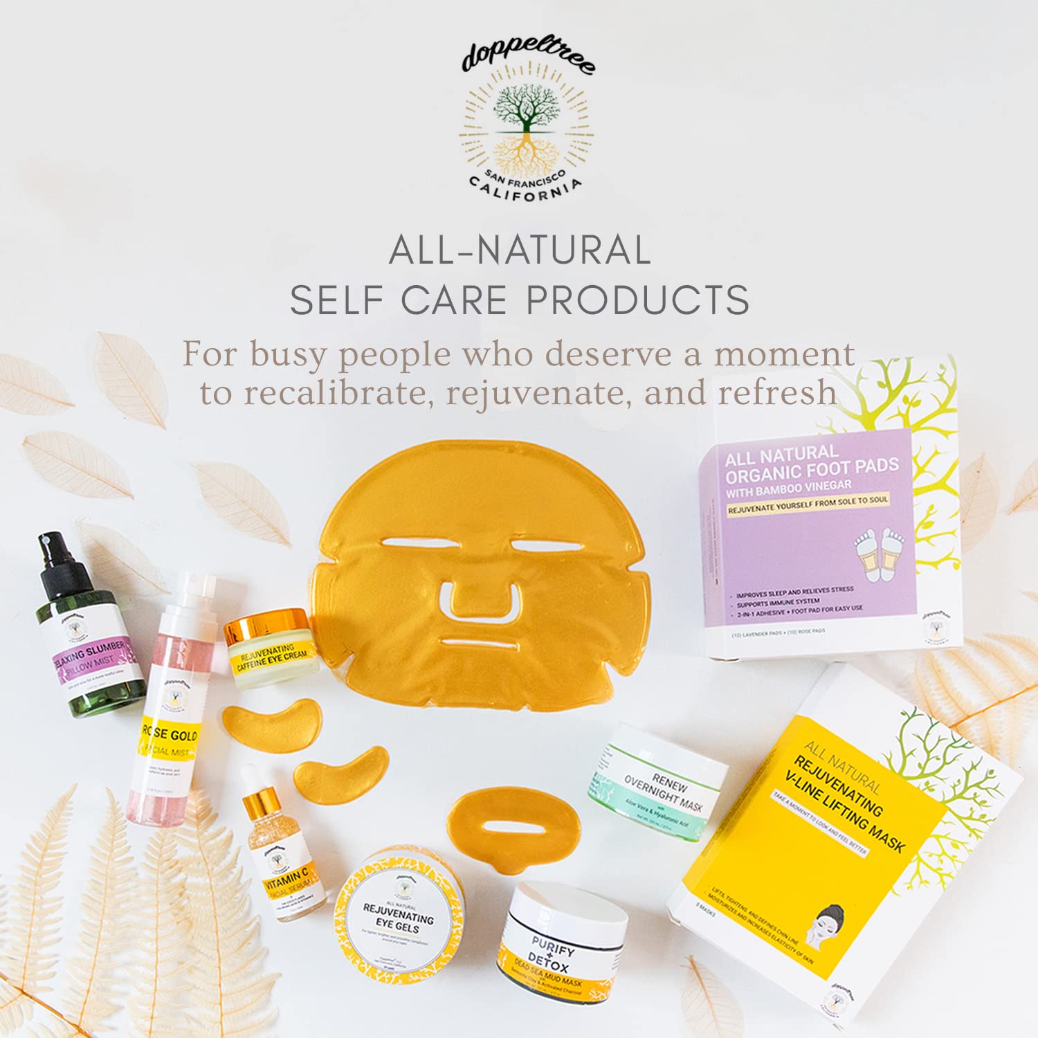 Doppeltree Face Oil for Glowing Skin and Gua Sha Facial Massage, Dermaplaning Facial Oil Anti Aging with Cold-pressed Rosehip Oil, Jojoba Oil, Almond Oil and Vitamin C & E - Medaid International