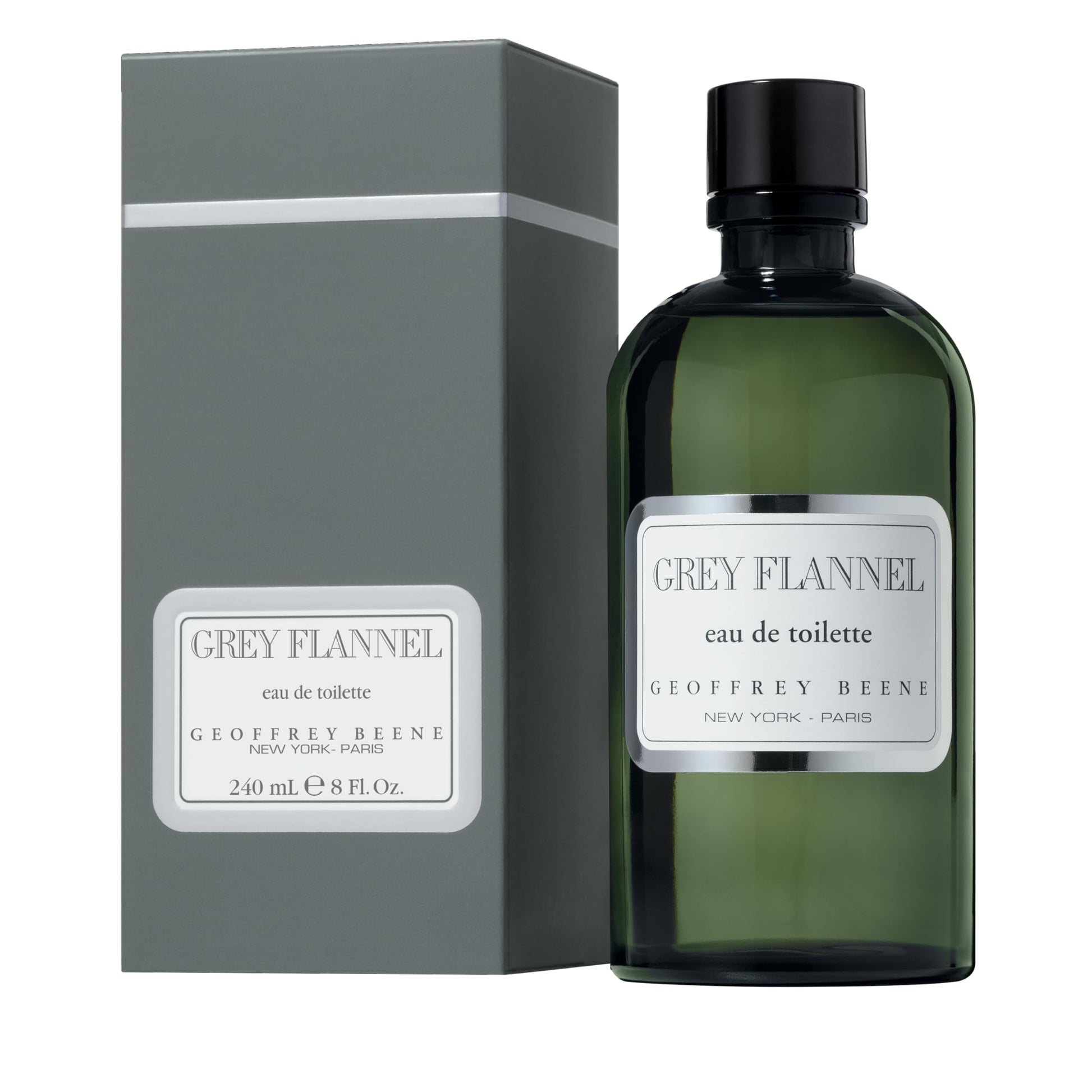 Geoffrey Beene Men's Cologne, Grey Flannel, Eau De Toilette EDT Splash, 8 Fl Oz. - Medaid International