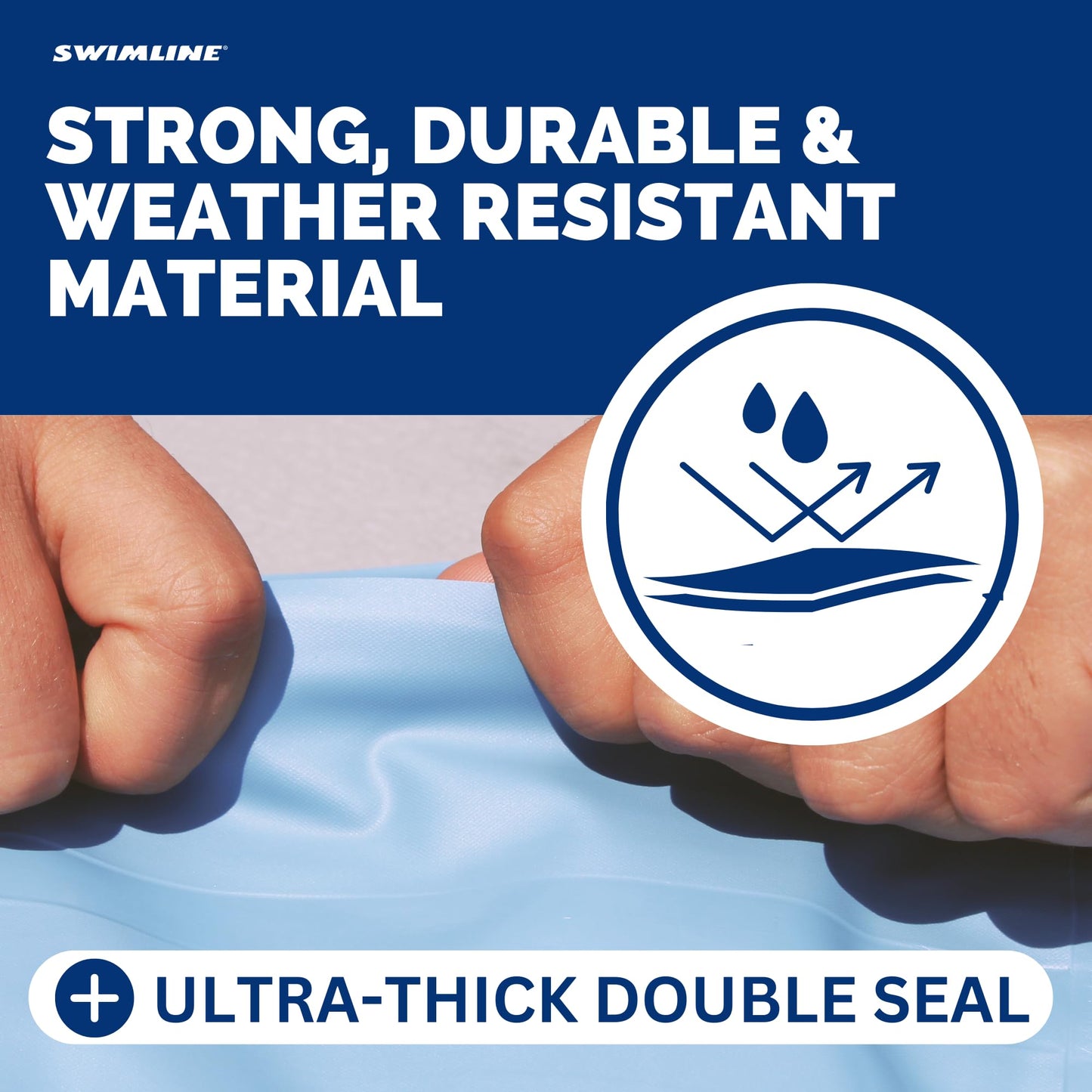 SWIMLINE HYDROTOOLS Air Pillow For Above Ground Pools Cover Winterizing 3-Pack | 4 x 4 ft Cushion Swimming Pool Closing Winter Kit | Cold Resistant Ice Equalizer Thick Pillows Accessories | 1144 ACC44 - Medaid International