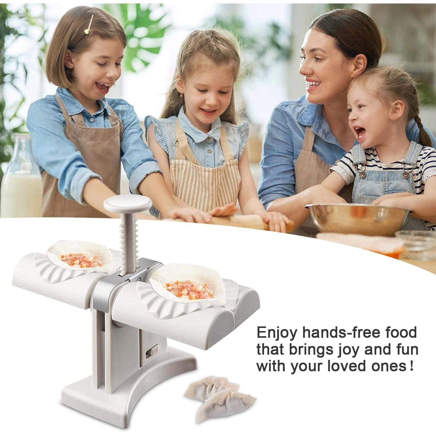 Double-Headed Dumpling Maker