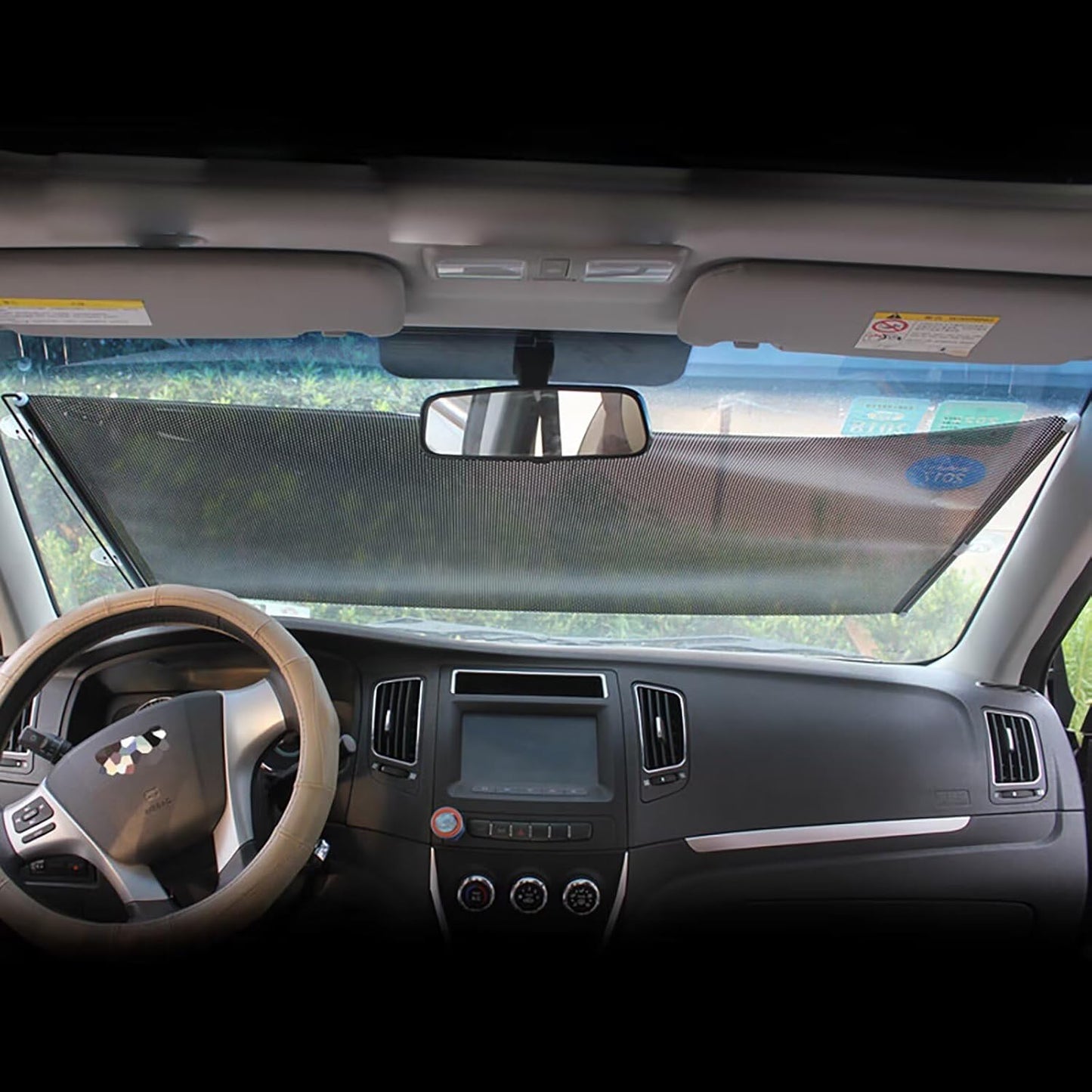Medaid Retractable Window Privacy Shade (For Cars & Houses)