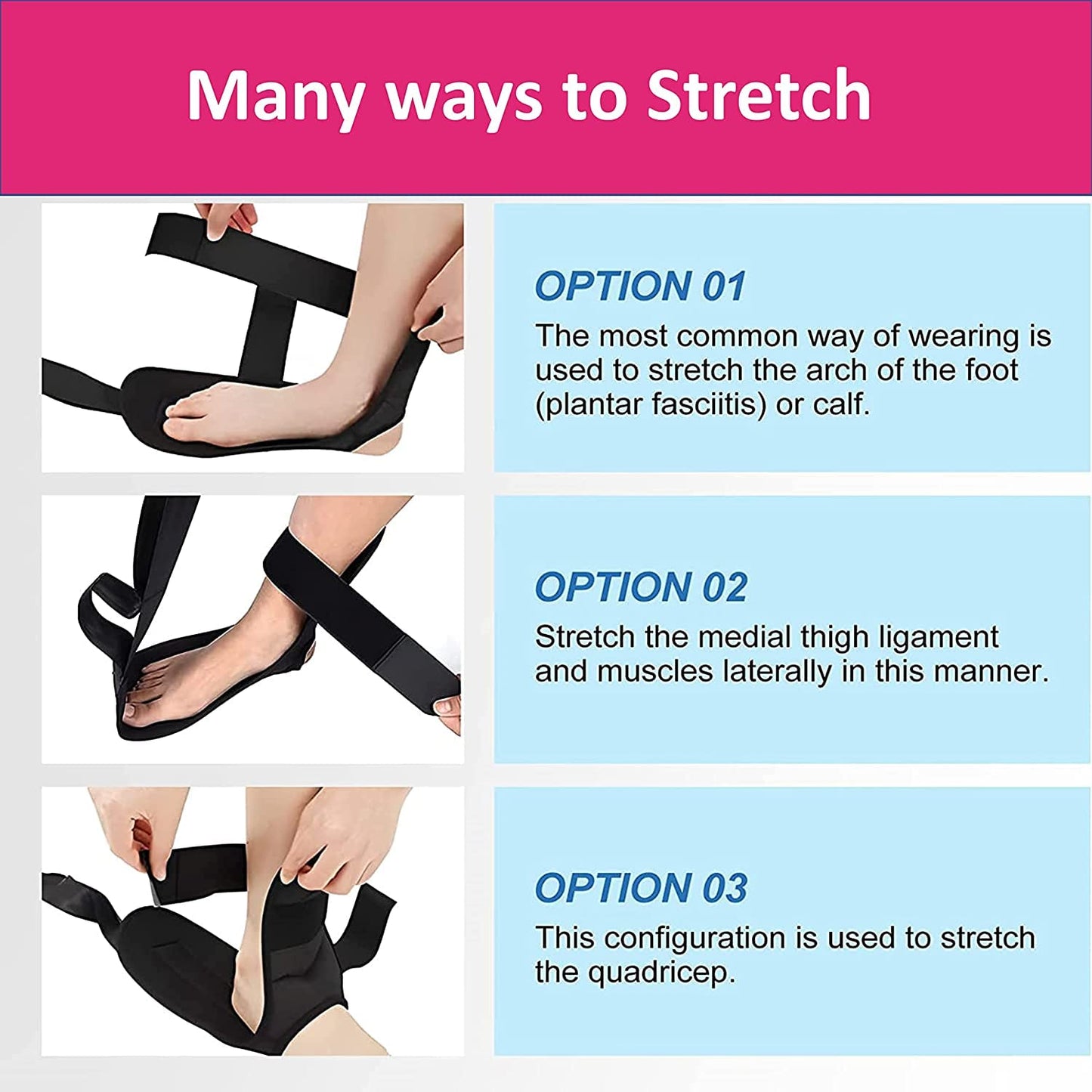 Medaid™ Leg & Lower Back Stretcher