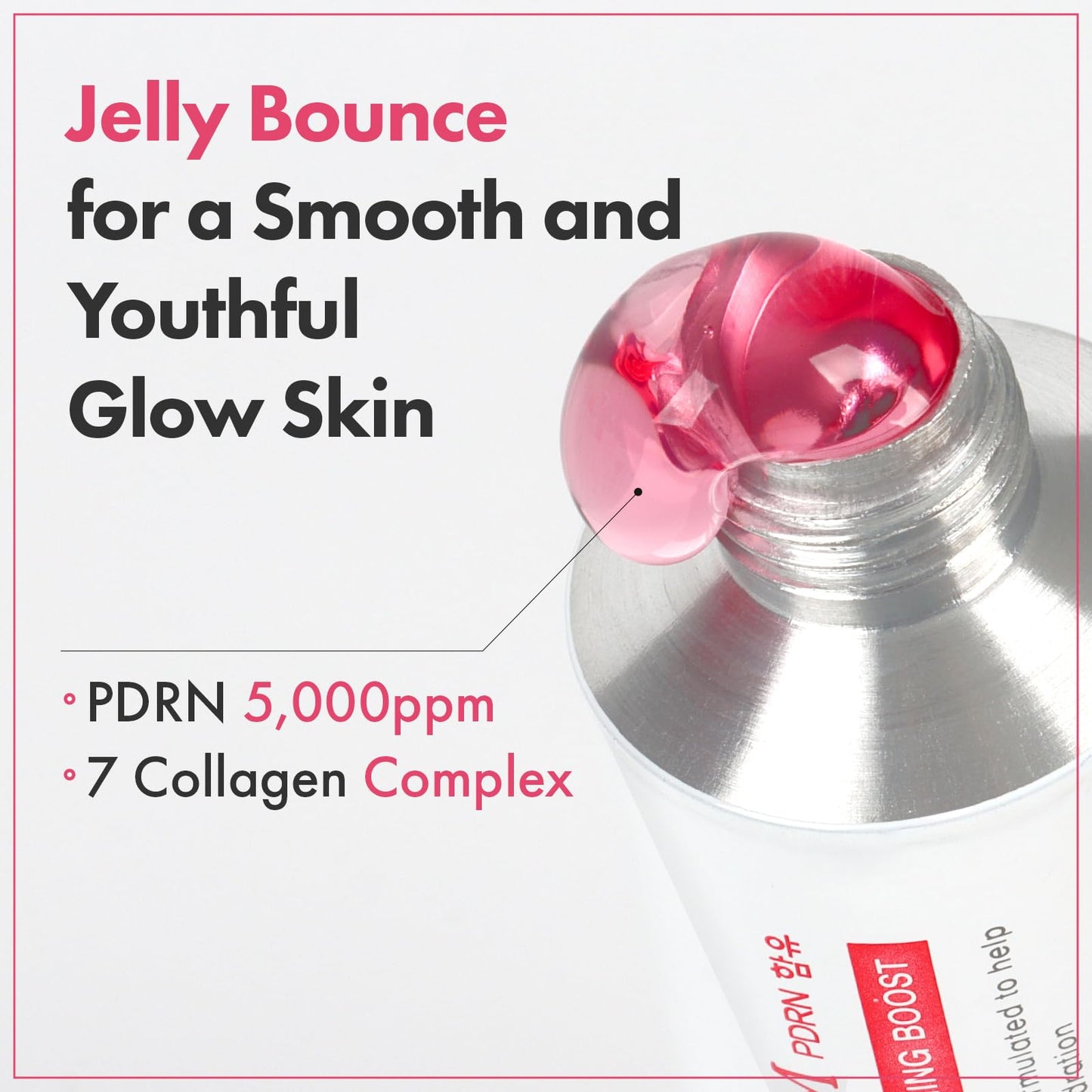 TOSOWOONG PDRN Collagen Jelly Cream, 5,000ppm Salmon DNA PDRN, Niacinamide, Hydrolyzed Collagen, Glow, Hydrating, Firming, Uneven Skin Tone, No artificial color, Korean Skin Care, 50ml, 1.69 fl.oz. - Medaid International