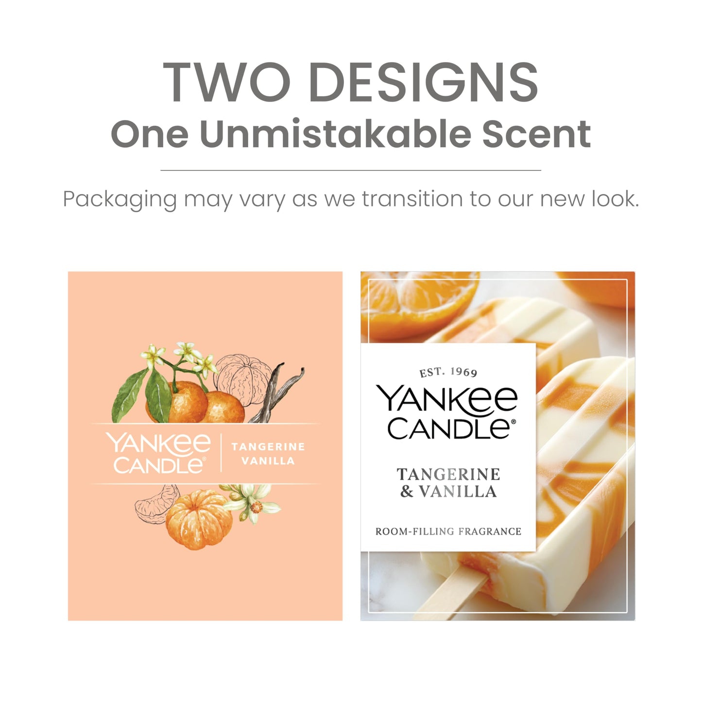 Yankee Candle Large Tumbler Scented Candle with up to 80 Hour Burn Time, Premium Plant Wax Blend for Consistent Burn, 20 oz Tumbler Candle with Room Filling Fragrance, Tangerine & Vanilla - Medaid International