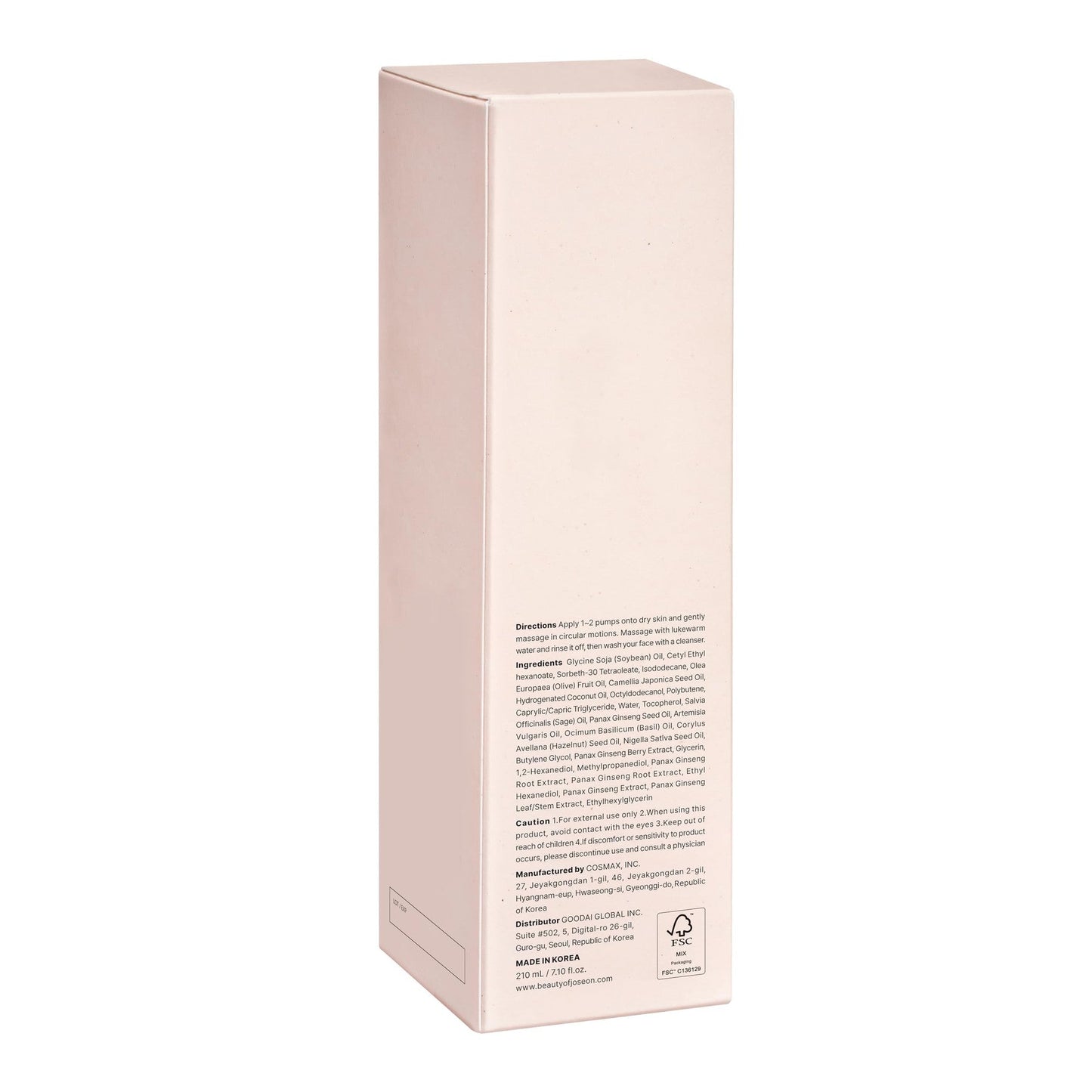 Beauty of Joseon Deep Double Cleansing Duo Green Plum Refreshing Cleanser 100ml, 3.38 fl.oz & Ginseng Cleansing Oil 210ml, 7.1 fl.oz Korean Skin Care - Medaid International