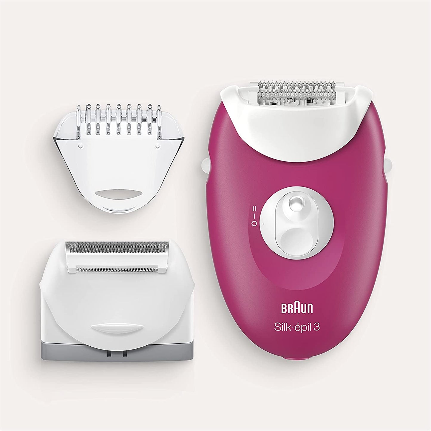 Braun Silk-épil 3 (3-410) epilator with 3 extras including shaver head