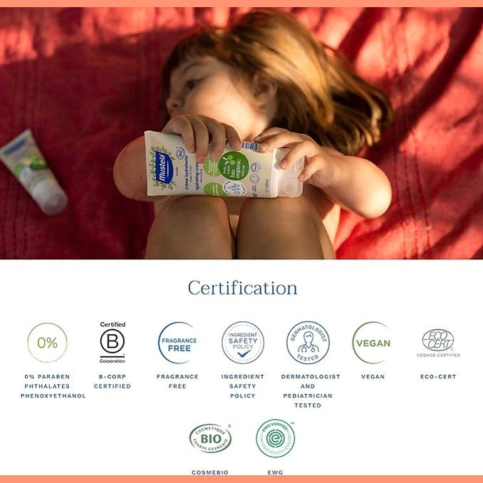 Mustela Hydrating Cream For Face & Body Hydration For The Intire Family
