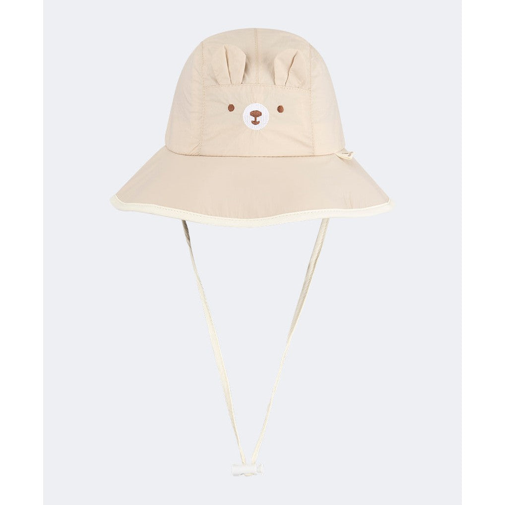 Oil And Gaz Stylish Kids Beach Bucket Hat Beige - Medaid International