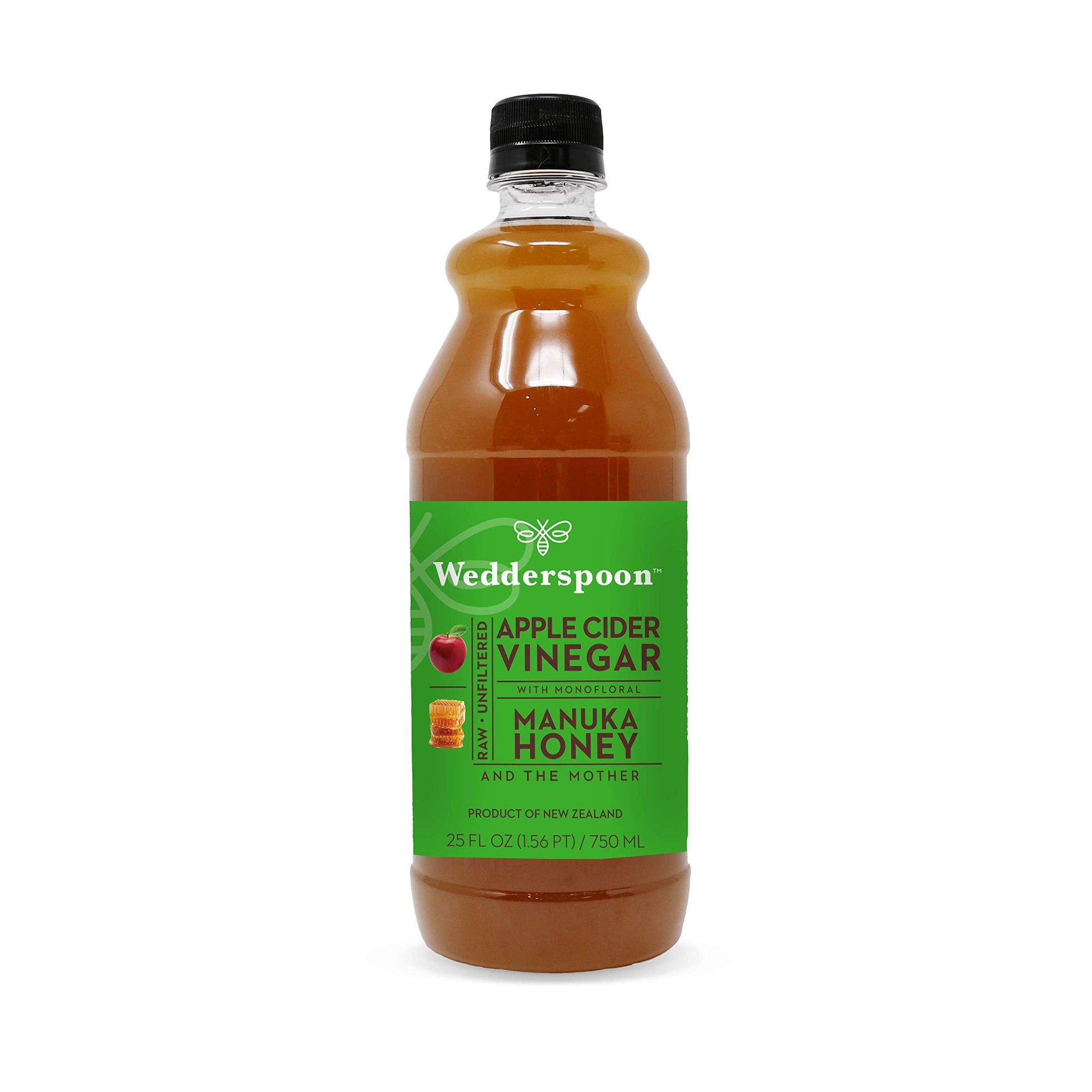 Wedderspoon Raw Premium Manuka Honey (KFactor 16) and Apple Cider Vinegar with Manuka Honey Bundle - Medaid International