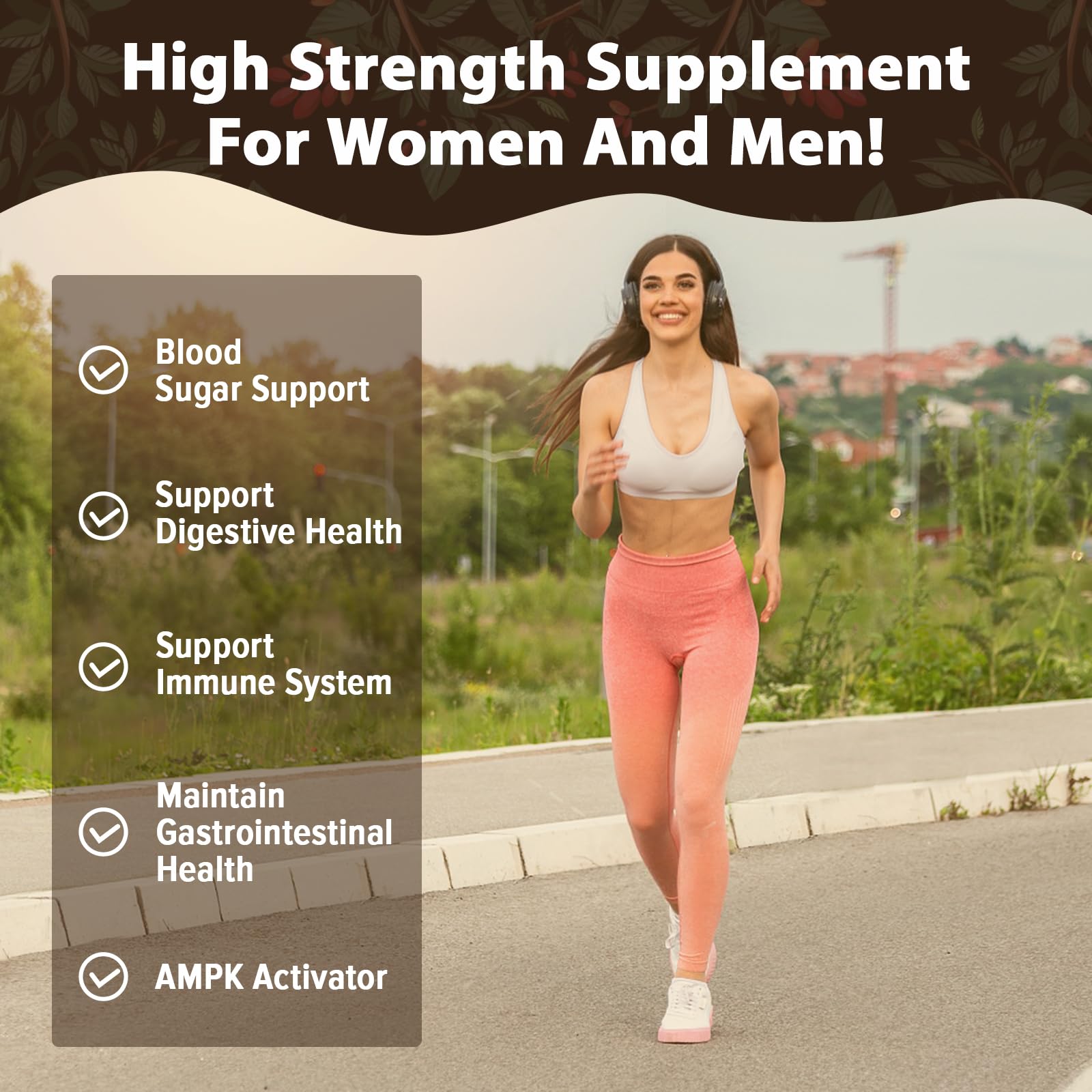 Berberine Supplement Liquid Drops - High Bioavailability Liposomal Berberine Supplements, Berberine HCL Complex with Ceylon Cinnamon Plus Turmeric, AMPK Activator, Suitable for Women,Men-60ml - Medaid International