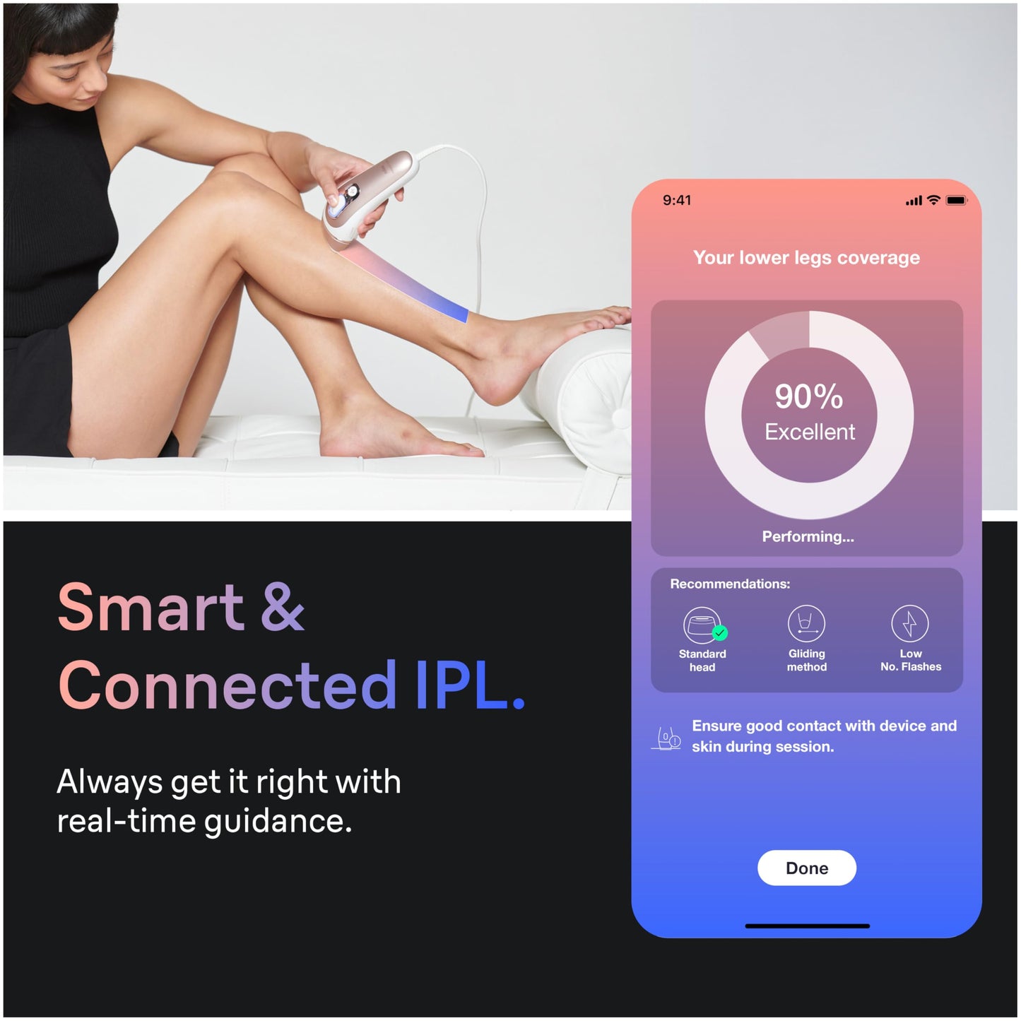 Braun Smart IPL, Skin i·Expert Pro 7: at Home Laser Hair Removal for Women and Men, Permanent Visible Hair Reduction, with Free App, Vanity Case, Venus Razor, 2 Smart Heads, Facial Trimmer, IPL7219 - Medaid International